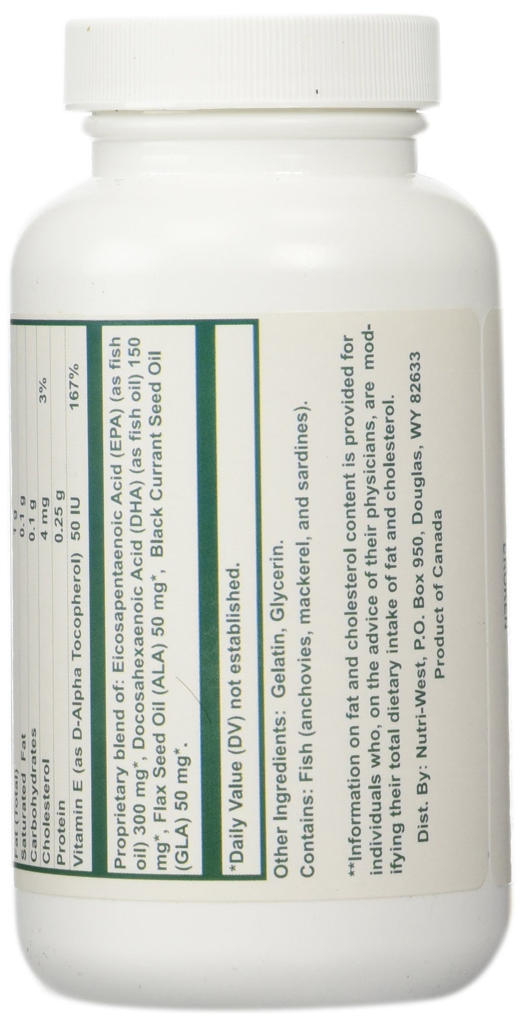 Nutri-West - Complete Omega-3 Essentials 2:1-90 Capsules