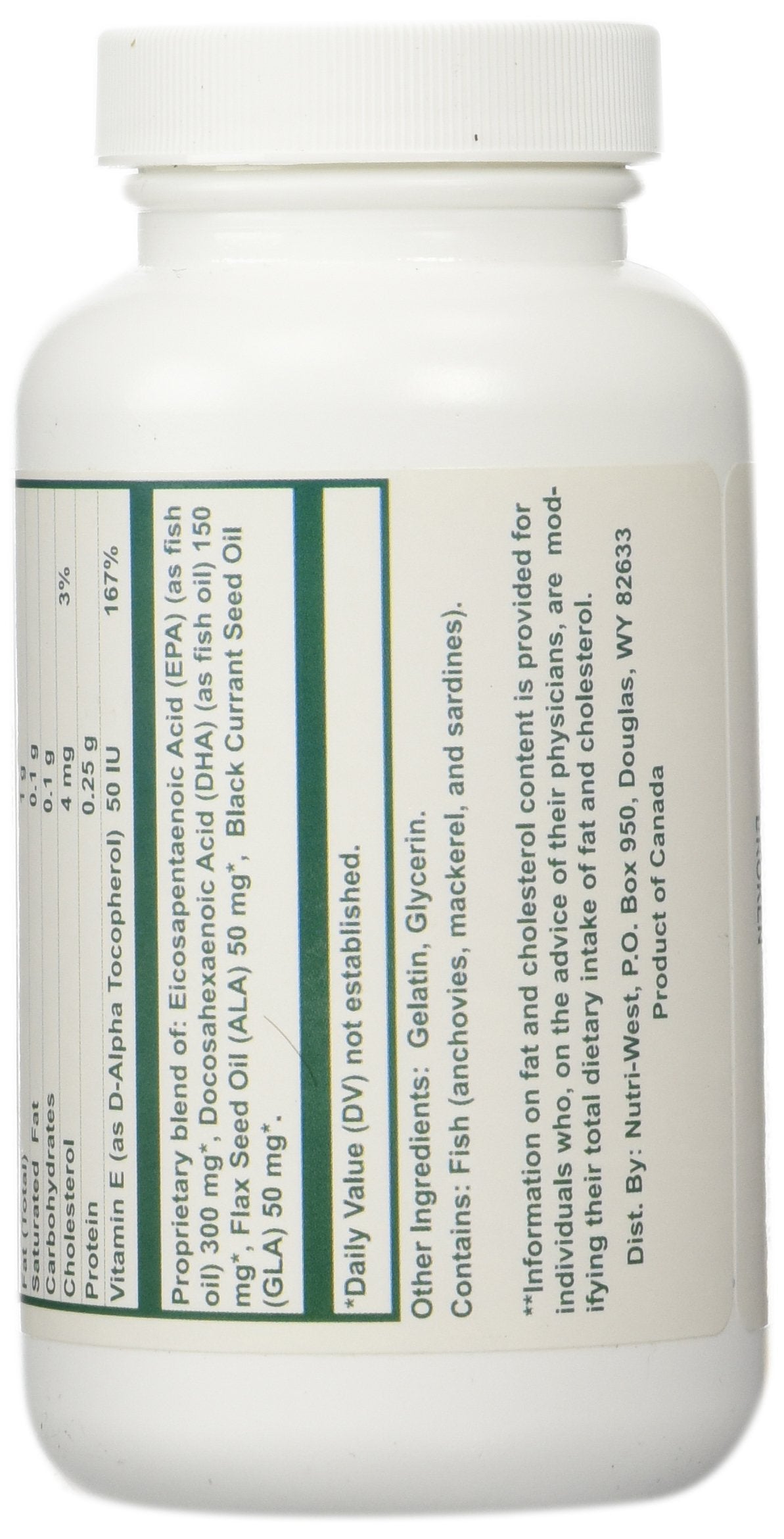 Nutri-West - Complete Omega-3 Essentials 2:1-90 Capsules
