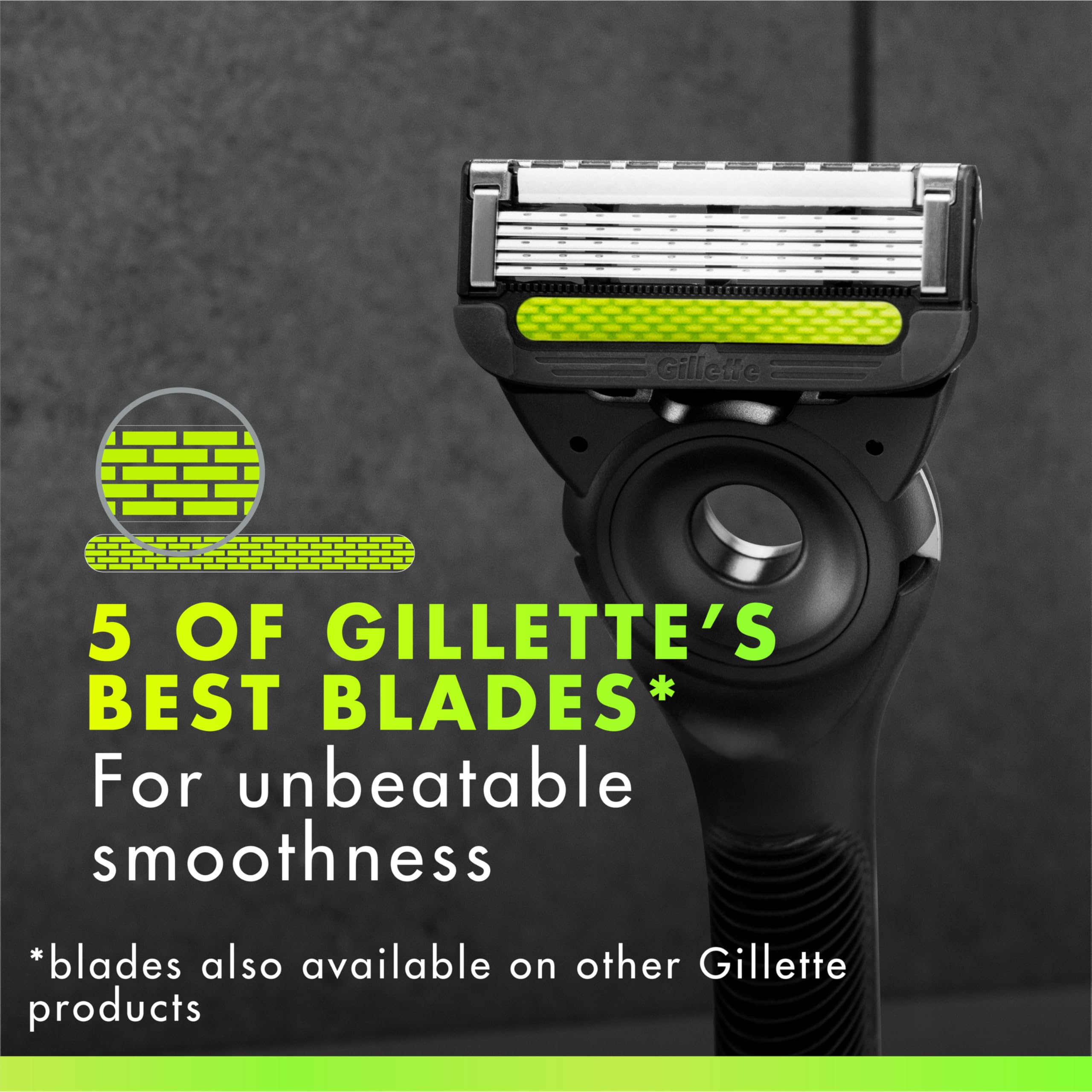 Gillette Labs Shaving Razor Blade Refills for Men, 12 Count