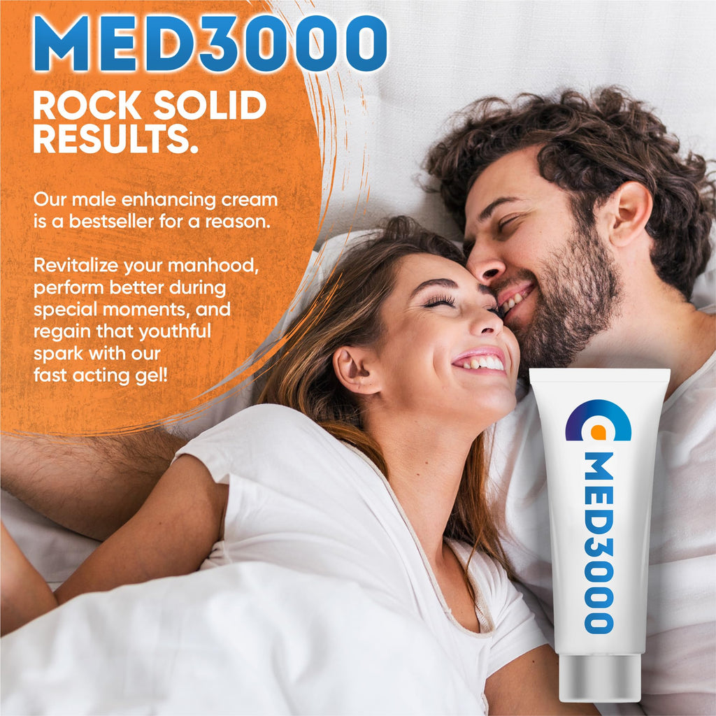 Irvy Med3000 Gel for Men – Stronger XXL Formula for Enlargement & Pleasure