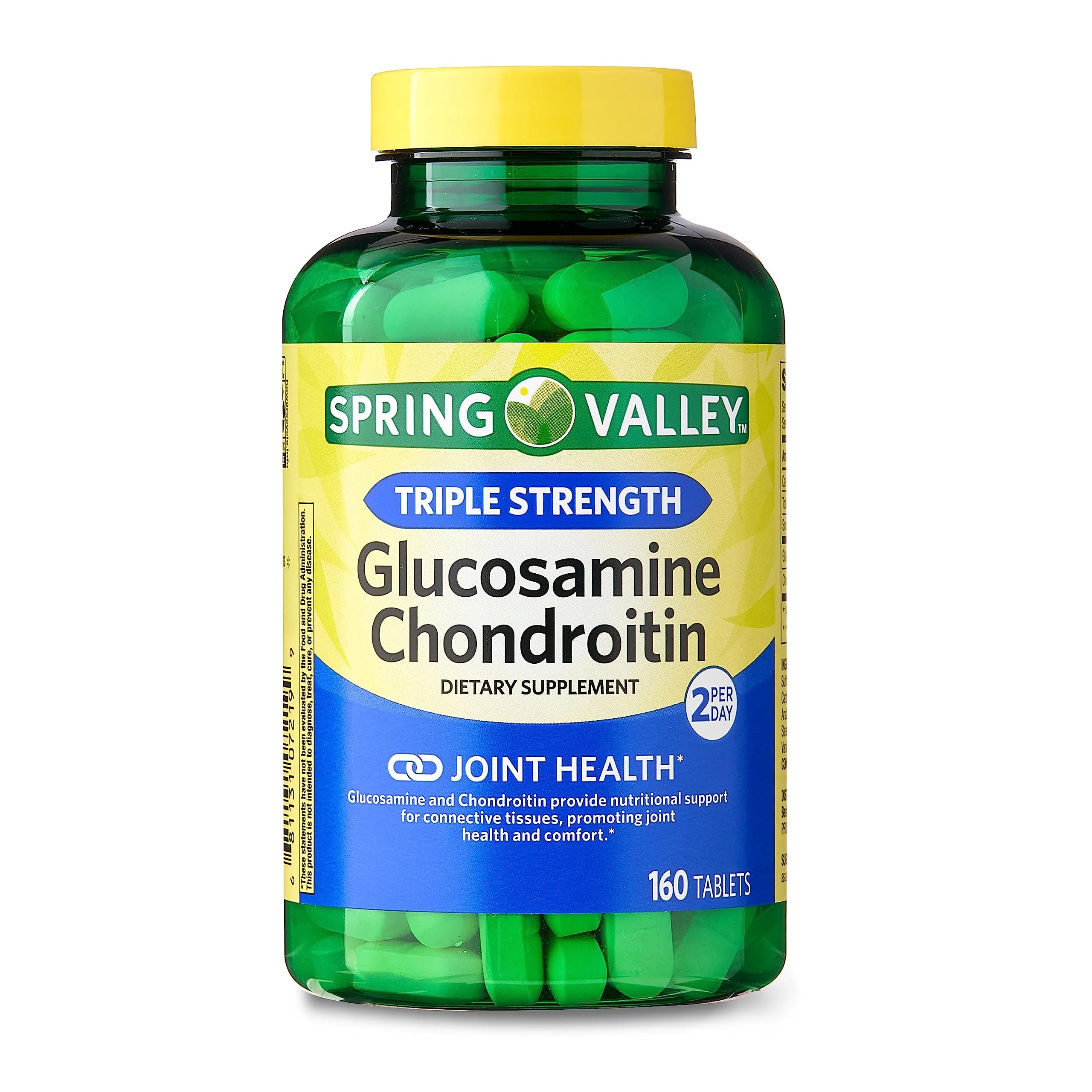 Spring Valley - Glucosamine Chondroitin, Triple Strength, 160 Tablets by Spring Valley