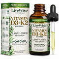 Live Wise Naturals Vitamin D3 K2 Drops for Adults, Ultra Concentrated