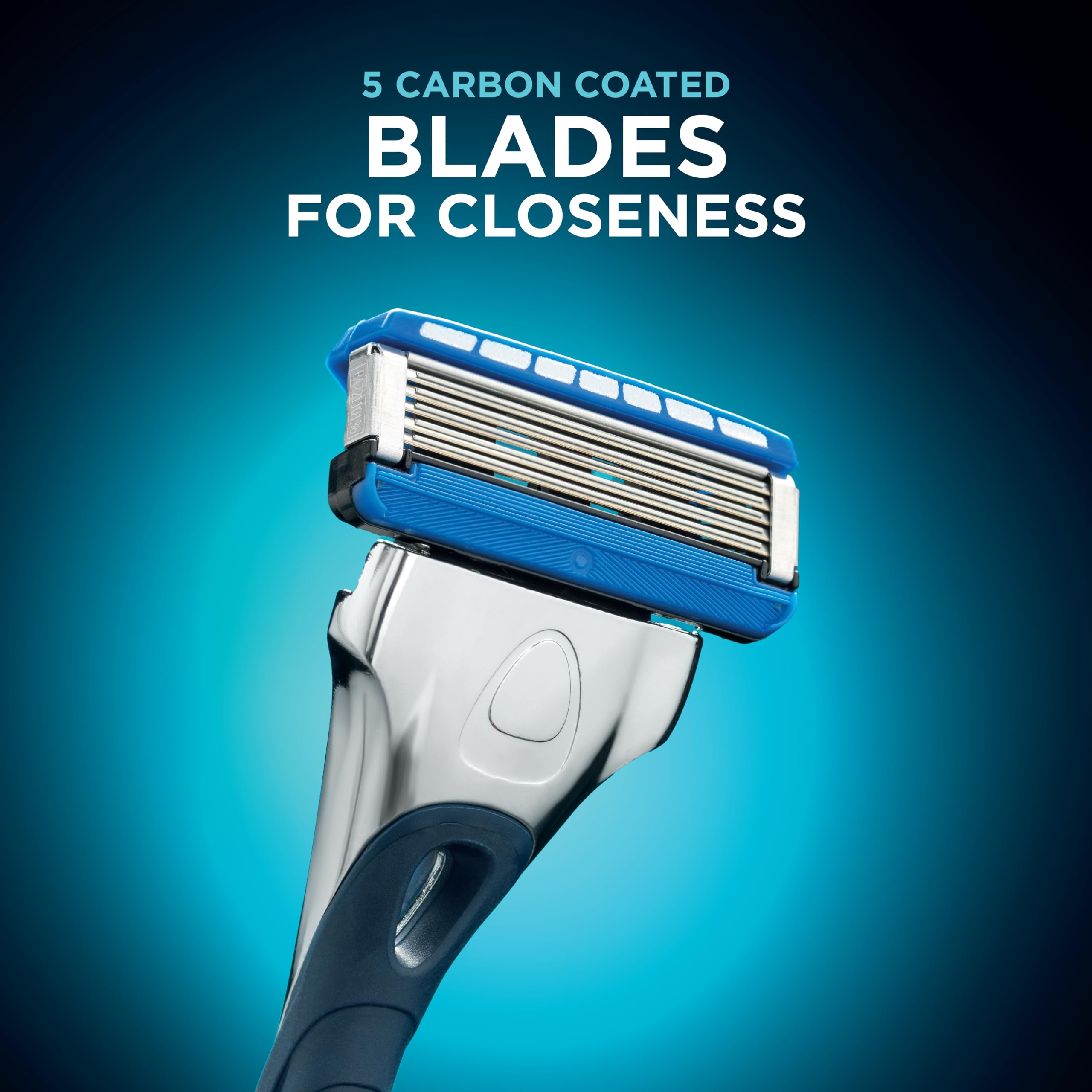 Wilkinson Hydro 5 Skin Protection Razor, 13 Blade Refills, Enriched Lubricating Band with Pro Vitamin B5, Multicolor (1 Count, Box)