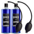 Marmara Barber Cologne - Best Choice of Barbers and Traditional Shaving Fans No:2 Series (Ball Pump Atomiser + 500ml x 2 Bottles)