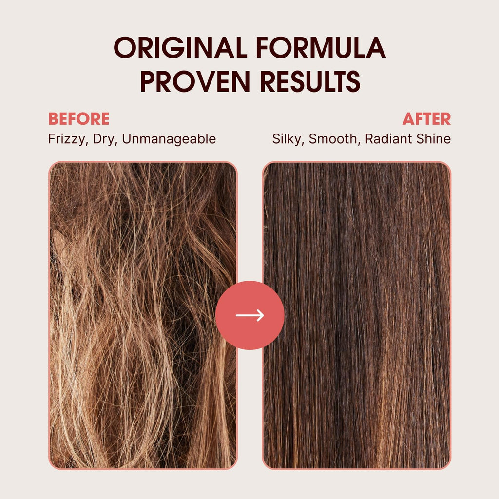 One n Only Argan Oil Hair Treatment - Lightweight & Hydrating Hair Oil for Natural, Wigs & Extensions - Shine Enhancing, Heat Protectant & Frizz Control (8 oz, 3pk)