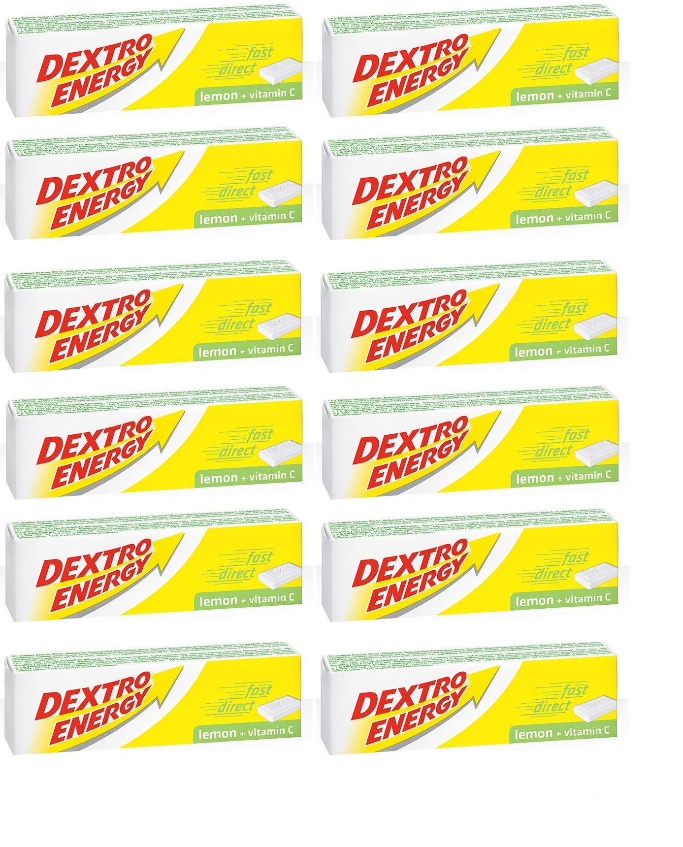 Dextro ENERGY GLUCOSE TABLETS LEMON [12]