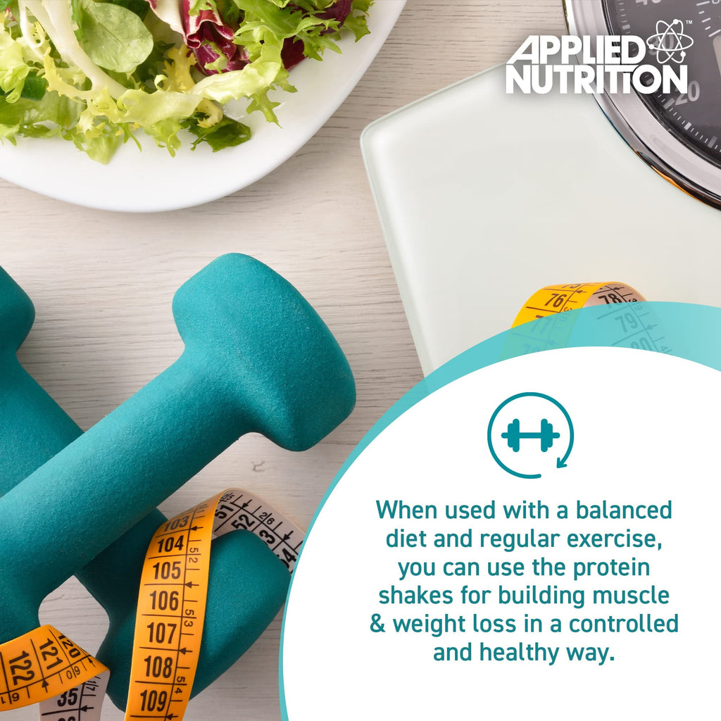 Applied Nutrition Diet Whey - High Protein Powder Supplement, Low Carb & Sugar, for Weight Management with CLA, L Carnitine, Green Tea (450g - 18 Servings) (Vanilla)