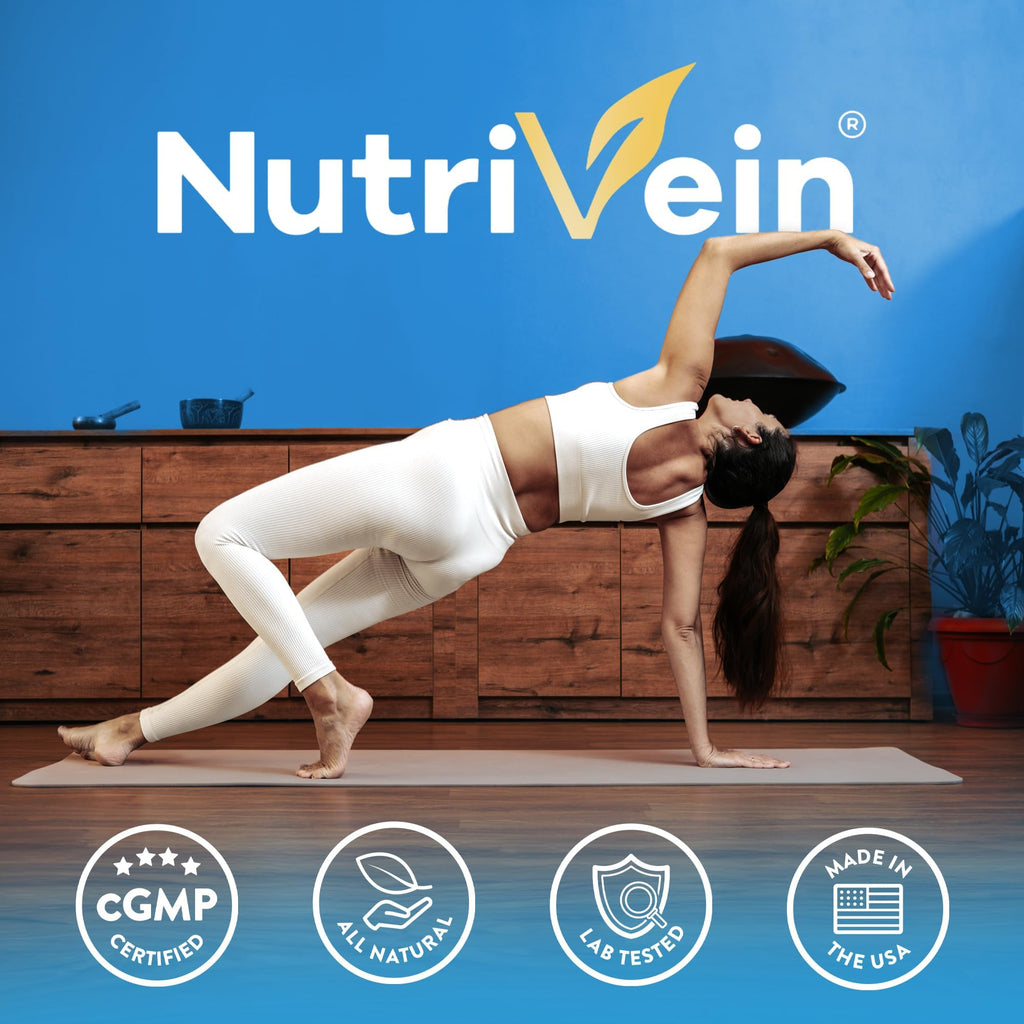 Nutrivein Premium Liposomal Glutathione Supplement 700 mg - 60 Caps - Pure Reduced Glutathione Setria - Master Antioxidant - Cell Protection, Cleansing, Liver, Brain, Vitality, and Defenses