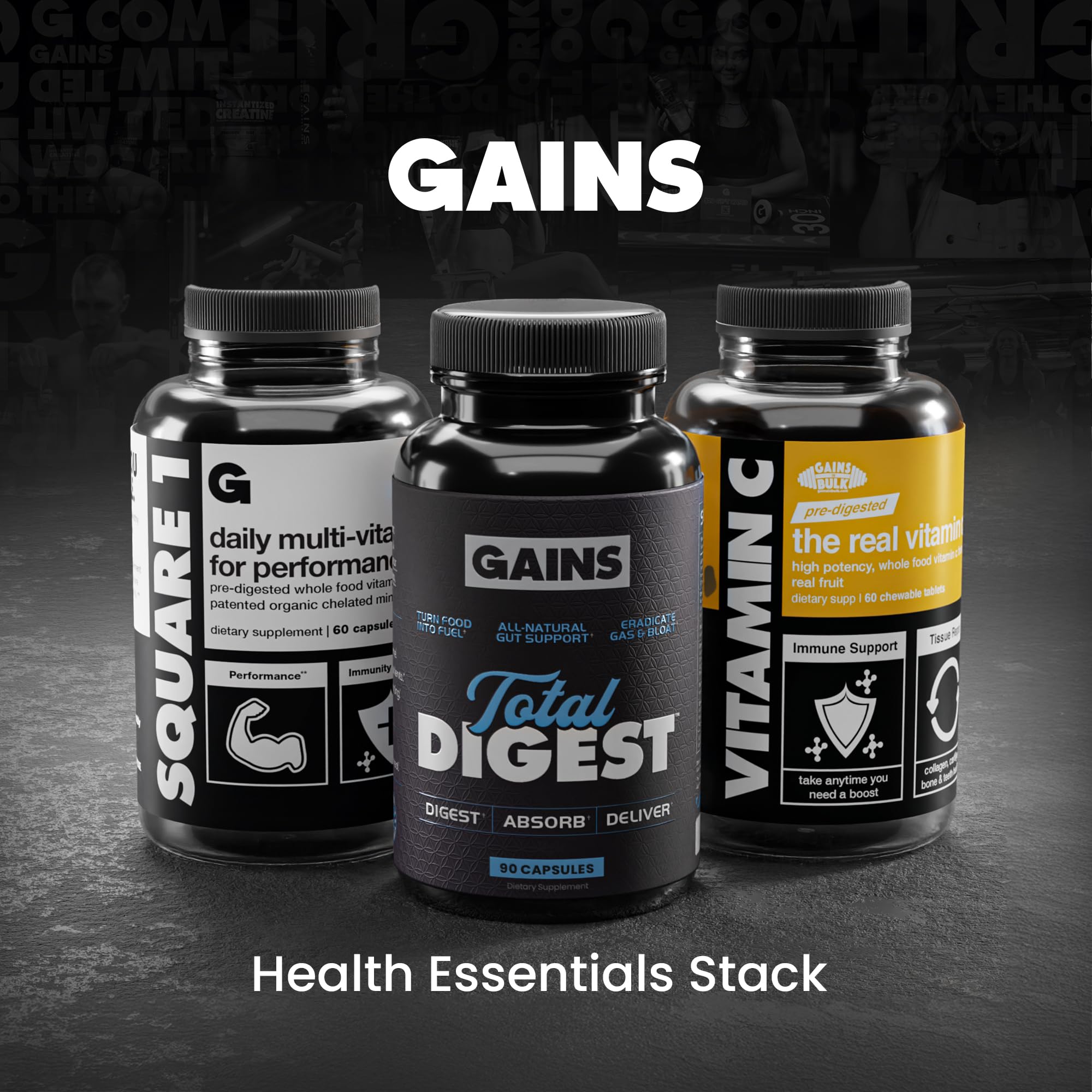 Gains in Bulk Liv Clean, Liver & Kidney Cleanse & Repair, Liver Support Supplement with Milk Thistle Extract, Dandelion Root, Digestive Enzymes, Organic Minerals and Nutrients, 60 Vegetarian Capsules