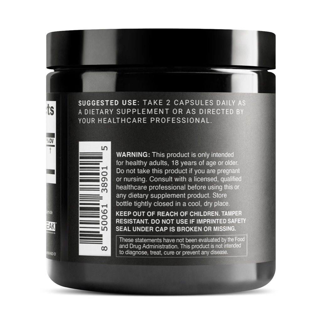 Toniiq NMNH Supplement – Clinically Studied UthPeak™ – 95% Highly Purified & Third-Party Tested for NAD+ & Healthy Aging Support