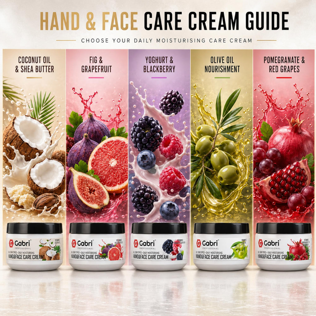 Gabri Hand & Face Care Cream 2in1 300ml | Instantly Boosts Moisture Levels, Creates a Protective Layer & Prevents Moisture Loss | Daily Moisturising for All Skin Types