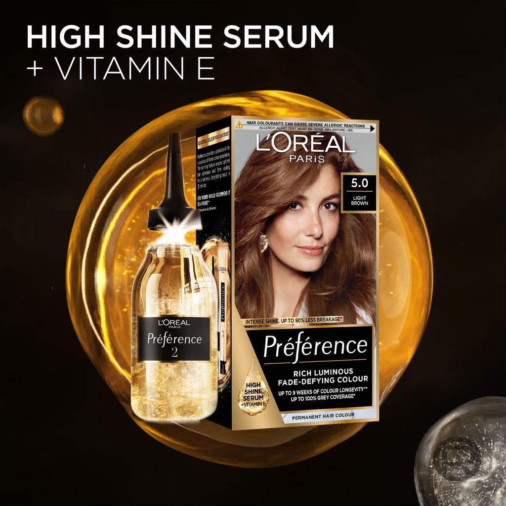 L'Oreal Paris Preference Permanent Luminous Hair Colour, 4.013 Paris