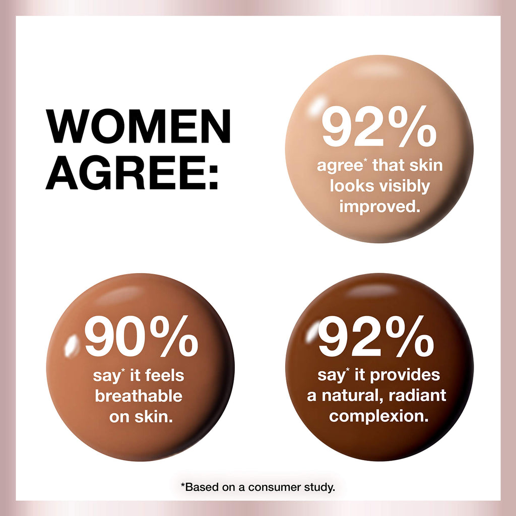 Maybelline Dream Radiant Liquid Medium Coverage Hydrating Makeup, Lightweight Liquid Foundation, Porcelain Ivory, 1 Count