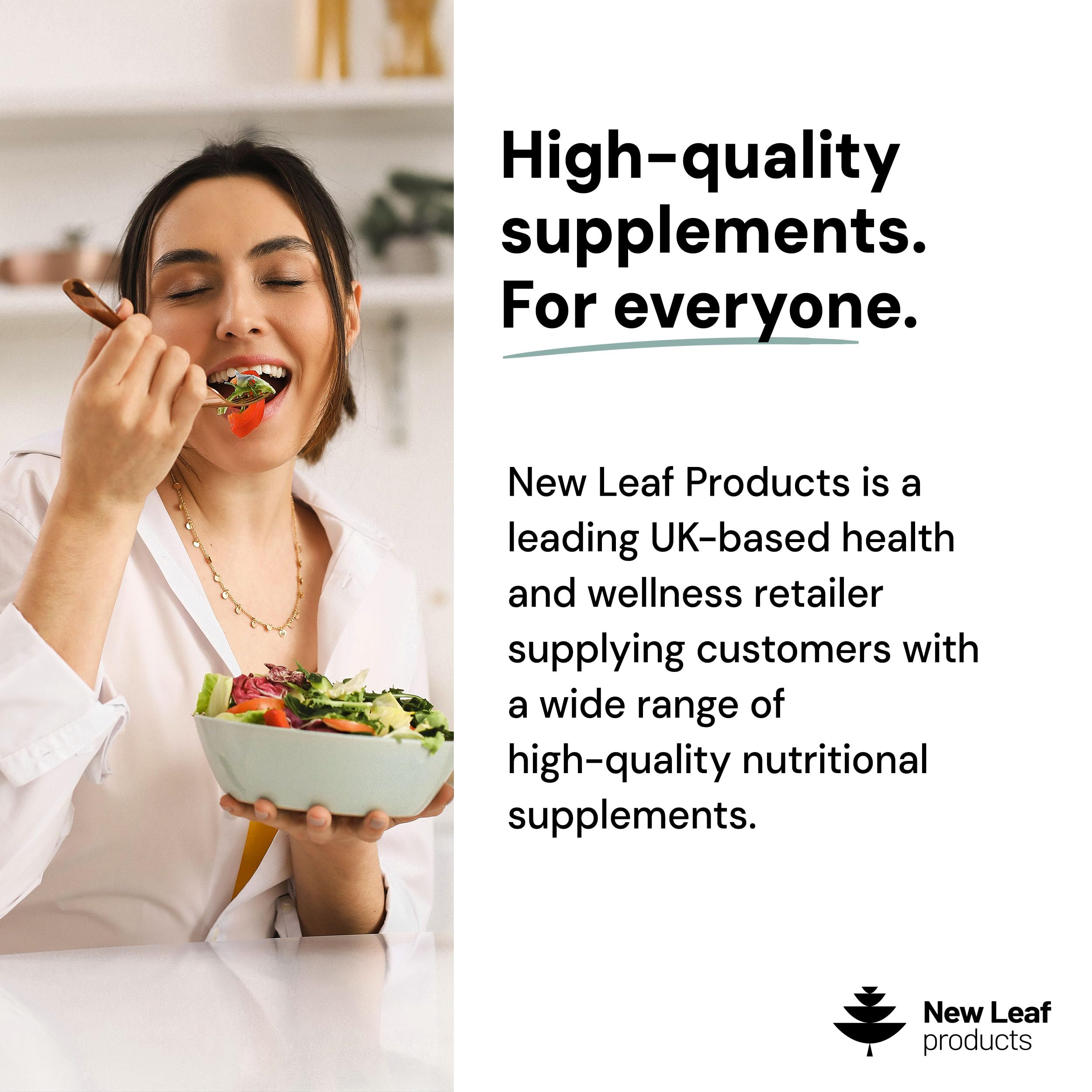 Activated Charcoal Capsules - 120 High Strength Activated Charcoal Tablets Alternative - 1040mg Per Serving, Helps Reduce Excessive Flatulence After Eating - Made in UK By New Leaf