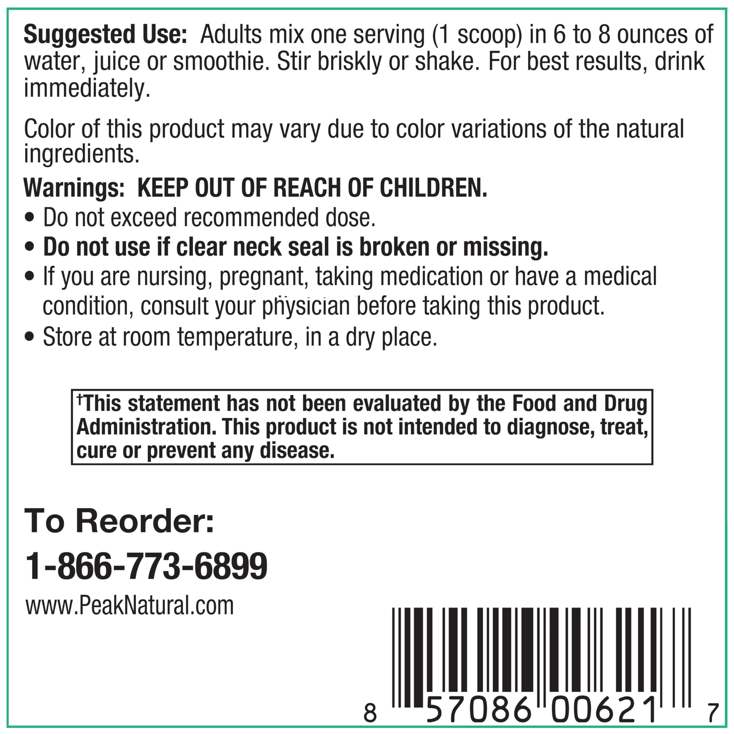 Peak Pure & Natural Peak Organic Fermented Beets - Organic Fermented Beet Powder Superfood Drink Powder - Nitric Oxide Supplement Support for Normal Blood Pressure