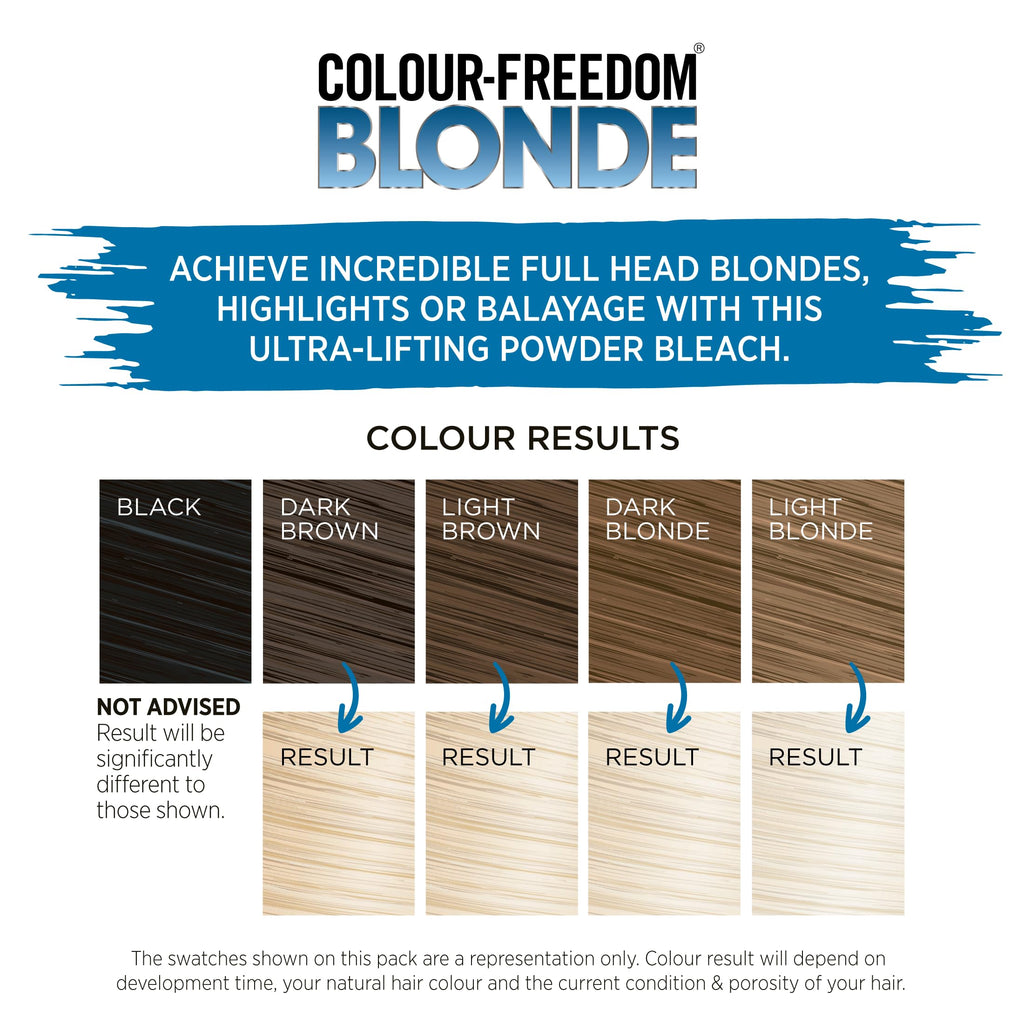 Knight & Wilson Colour Freedom Blonde Developer 9% 30 VOL. Permanent lightening high lift Cream Developer For use with Colour Freedom Ultra Lifting Powder Bleach. 75ml