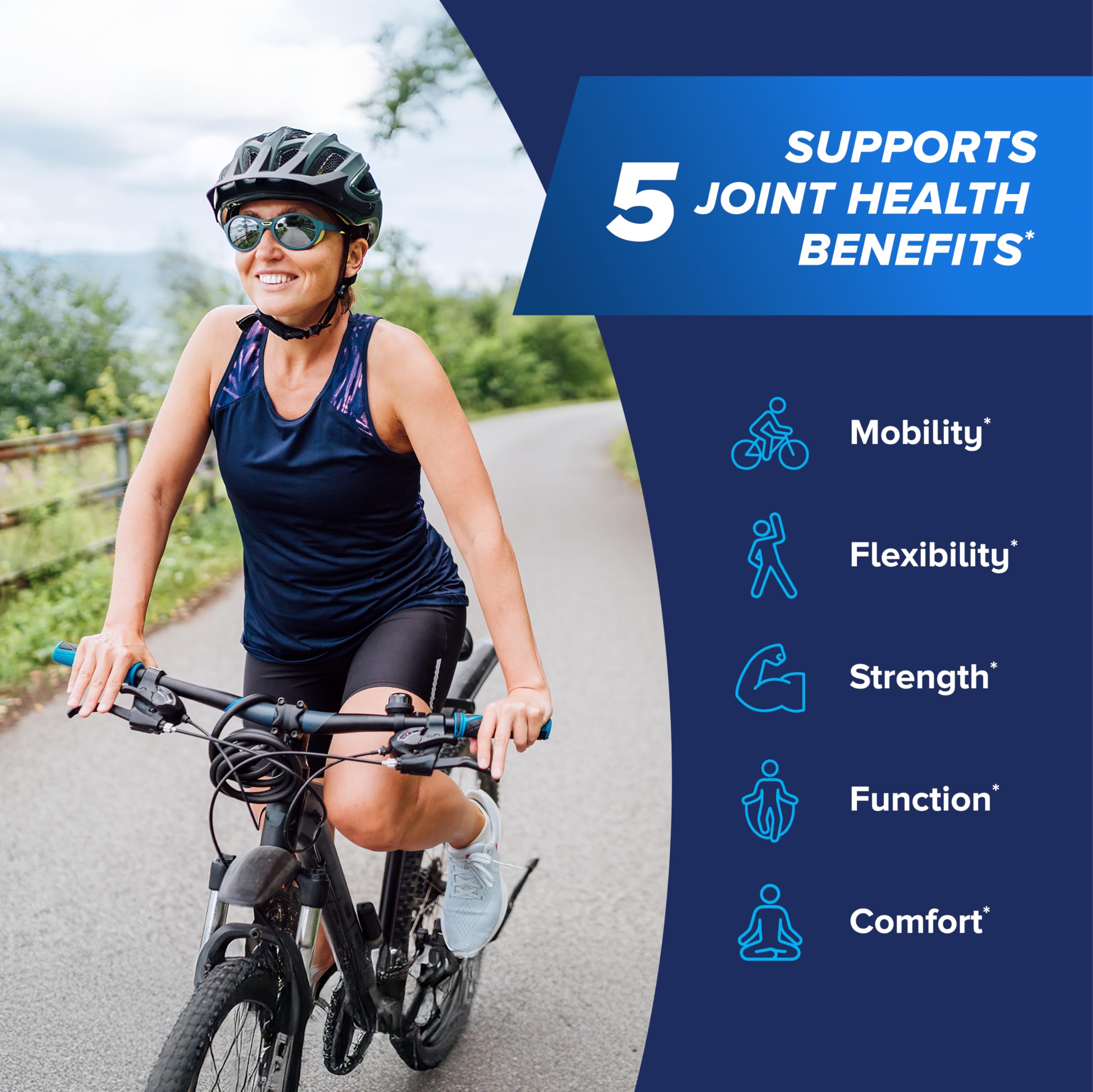 Osteo Bi-Flex One Per Day Vitamin D Supplement, Improve Joint Function, Support Bone and Immune Health, 130 Coated Tablets