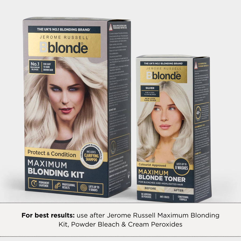 Jerome Russell Bblonde Maximum Blonde SILVER Toner | 75ml