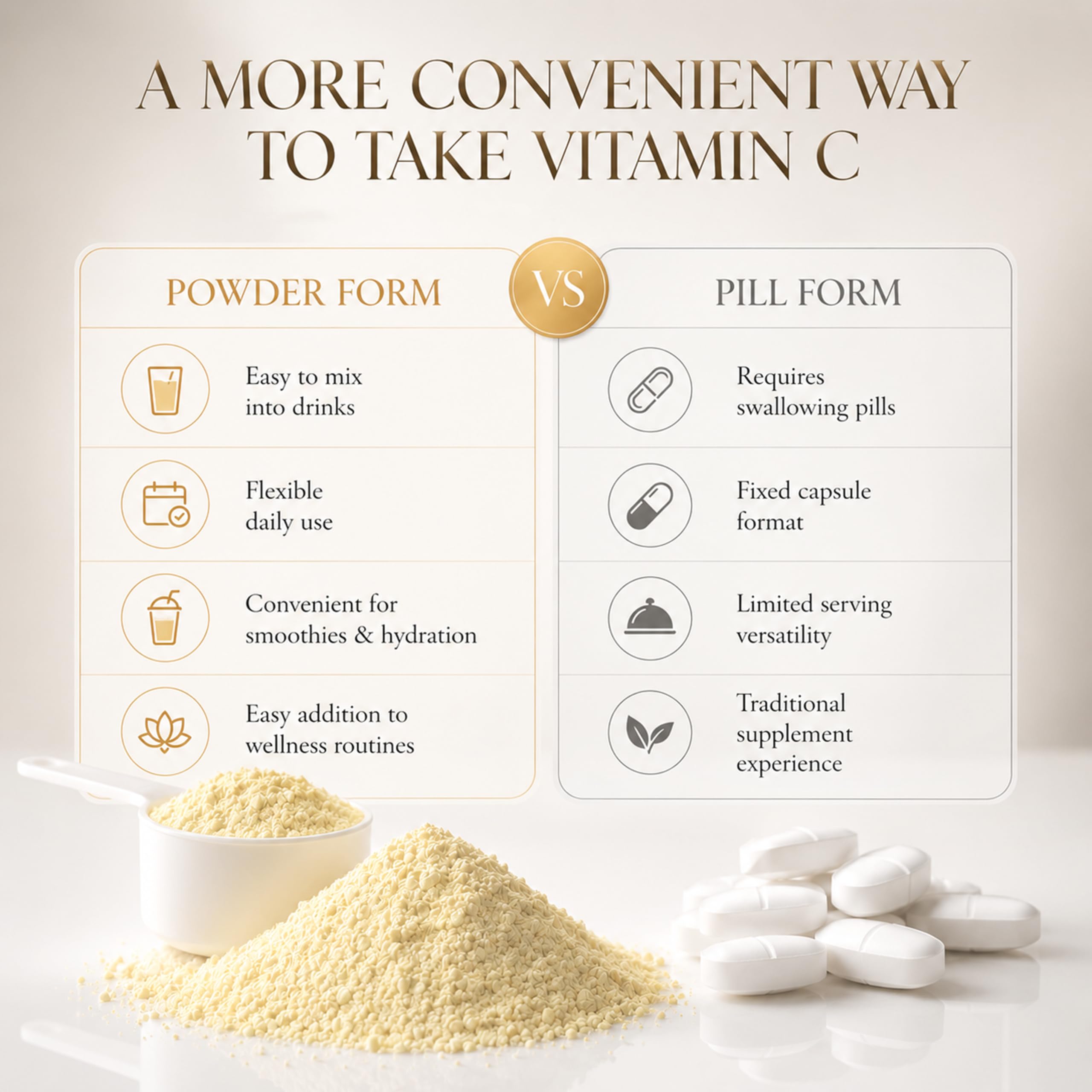 Cocó March N.M.D Vitamin C Powder 1000 mg – Immune Support Supplement with Zinc, Bromelain, Quercetin & L-Lysine, Supports Collagen Production, Vegan, Gluten & Dairy Free, Keto Friendly, 10 oz