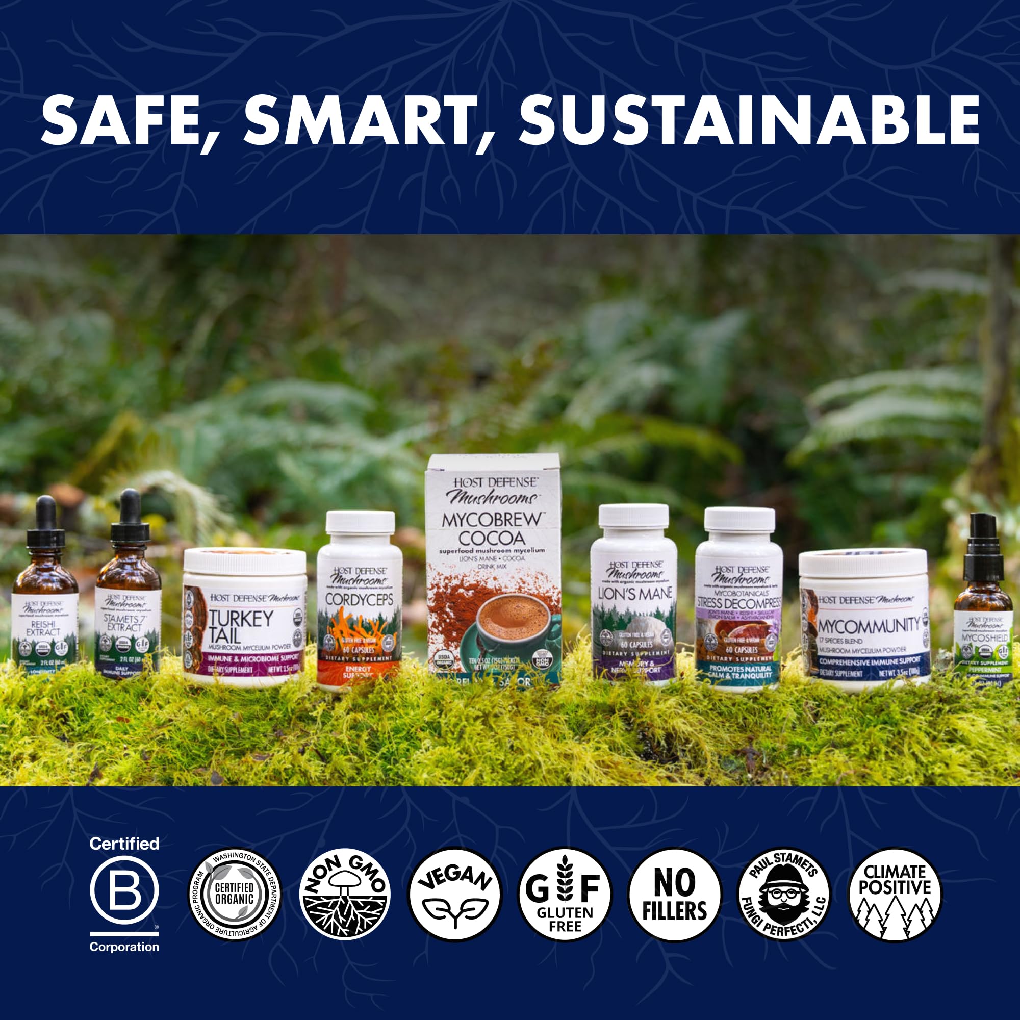Host Defense Mesima Capsules - Herbal Antioxidant Activity & Immune System Support Supplement - Mushroom Supplement to Support Balanced Immune Response - 60 Capsules (30 Servings)*