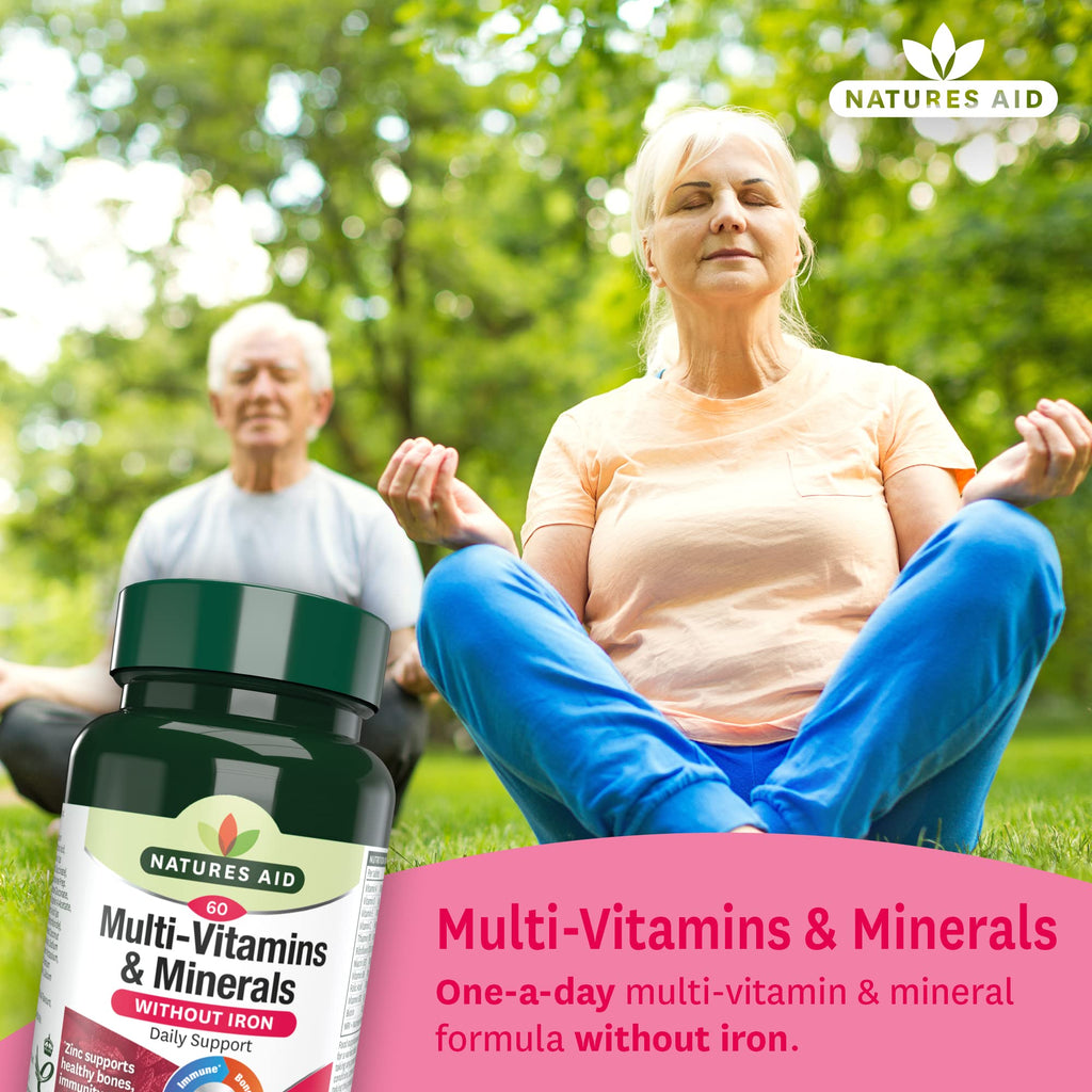 Natures Aid Multi Vitamins and Mineral 60 Tablets