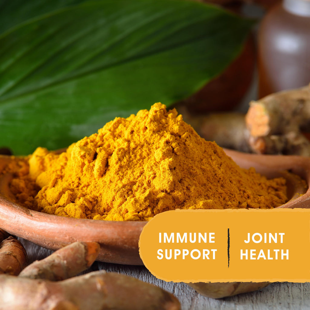 Turmeric Capsules 2000mg | Ginger & Black Pepper | Joint Support