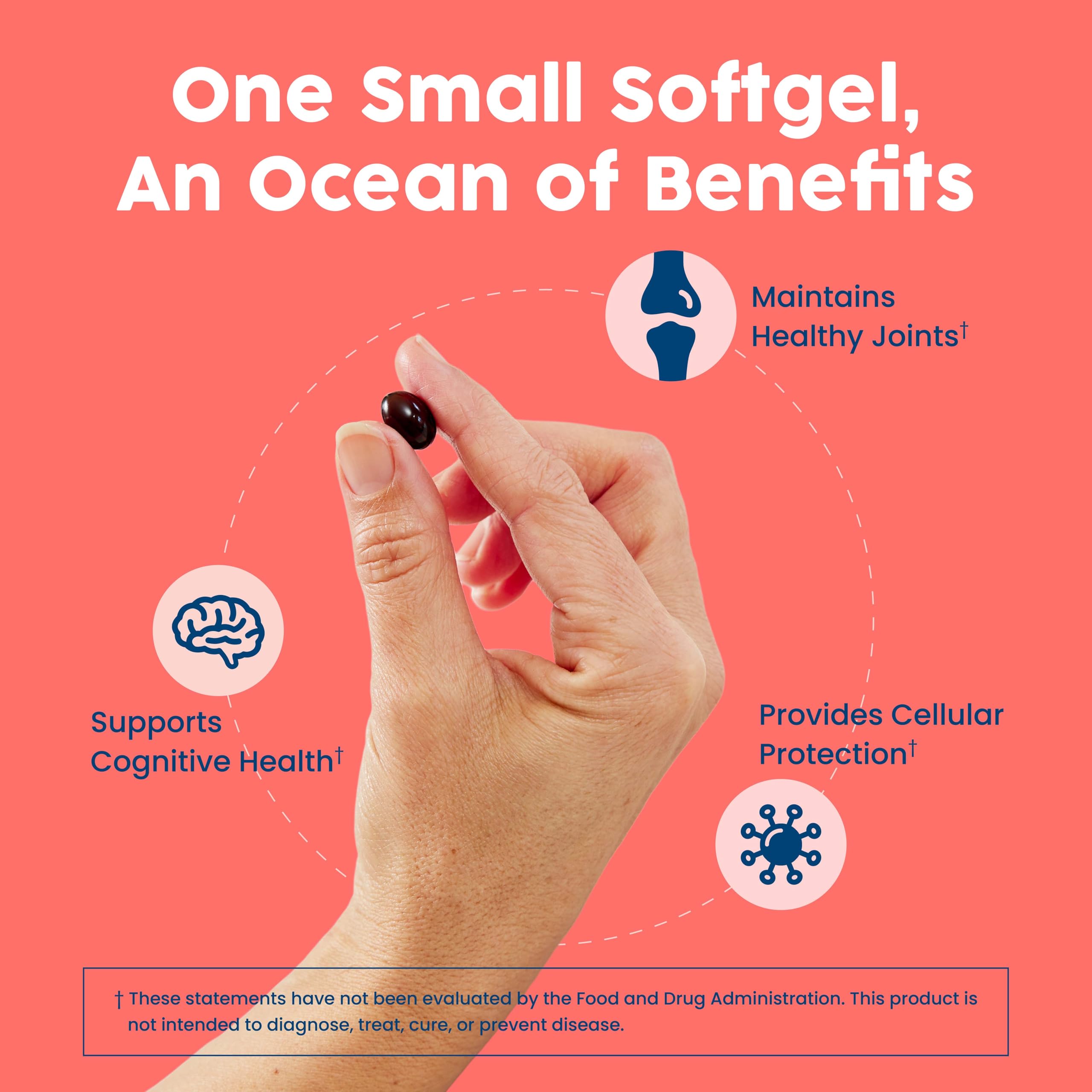 NativePath Wild-Caught Antarctic Krill Oil 500mg - Premium Astaxanthin 200mcg Phospholipid-Bound Omega-3 EPA DHA - Pure Formula GMP Certified Third Party Tested - 30 Softgels