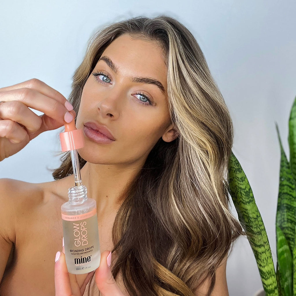MineTan Self Tanner Tan Drops | Ultra Premium, Clean Sunless Tanner | 100% DHA, Infused | 7 Luxurious Oils + Vitamin C | Moisturizing, Glowing Skin, Vegan & Cruelty Free | 30ml