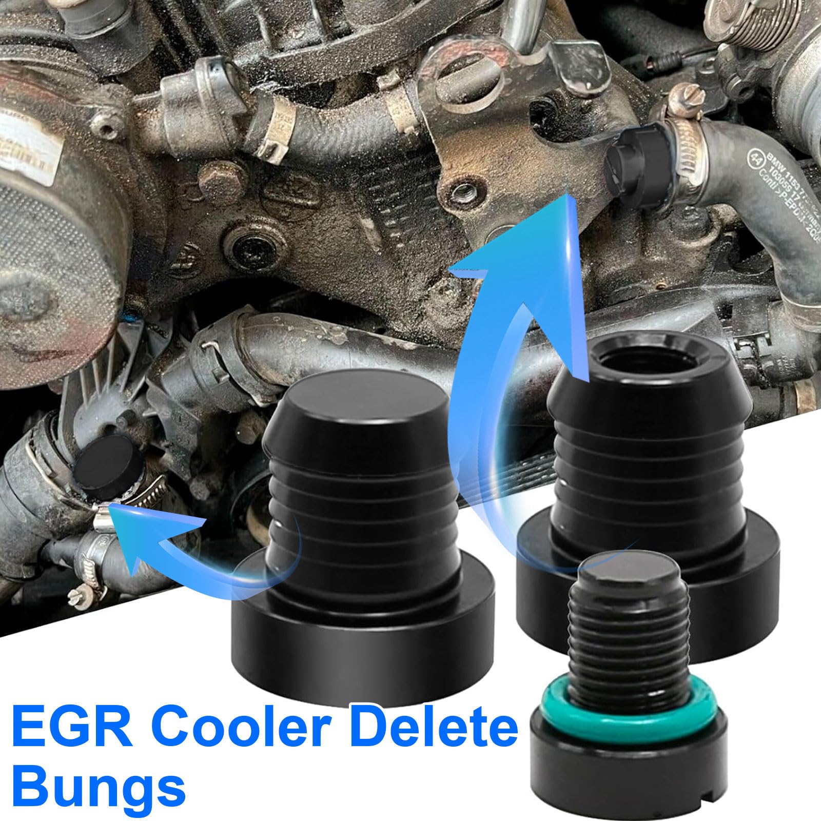 EGR Cooler Delete for M47N2 M57N2 Diesel Engine