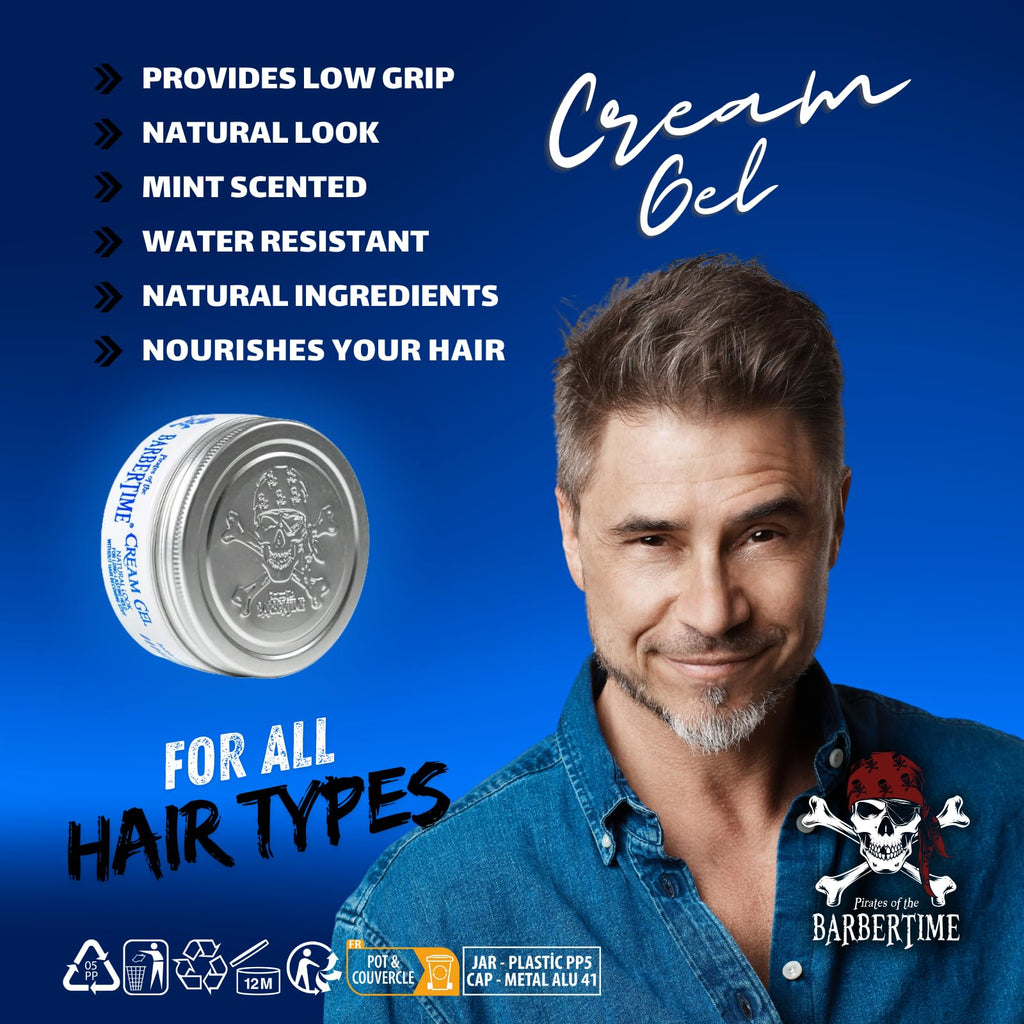 Barbertime Haarwax Cream Gel 150ml