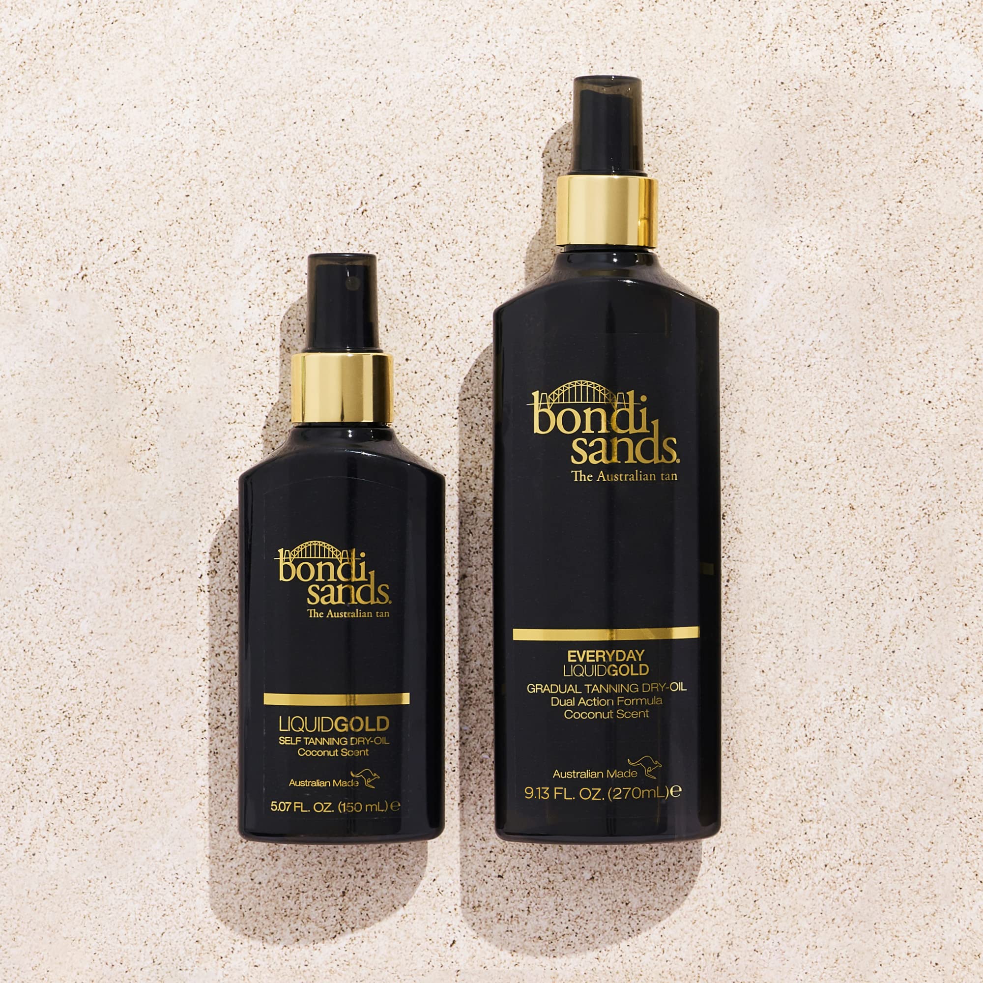 Bondi Sands Everyday Liquid Gold Self Tanning Dry Oil | Hydrating, Quick Drying, Gradual Tanning Dry-Oil for a Natural, Golden Look | 9.13 oz/270 mL