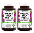 FarmHaven USDA Organic Milk Thistle Capsules | 30X Concentrated Seed Extract & 80% Silymarin Standardized - Supports Liver Function and Overall Health | Non-GMO | 240 Vegan Capsules