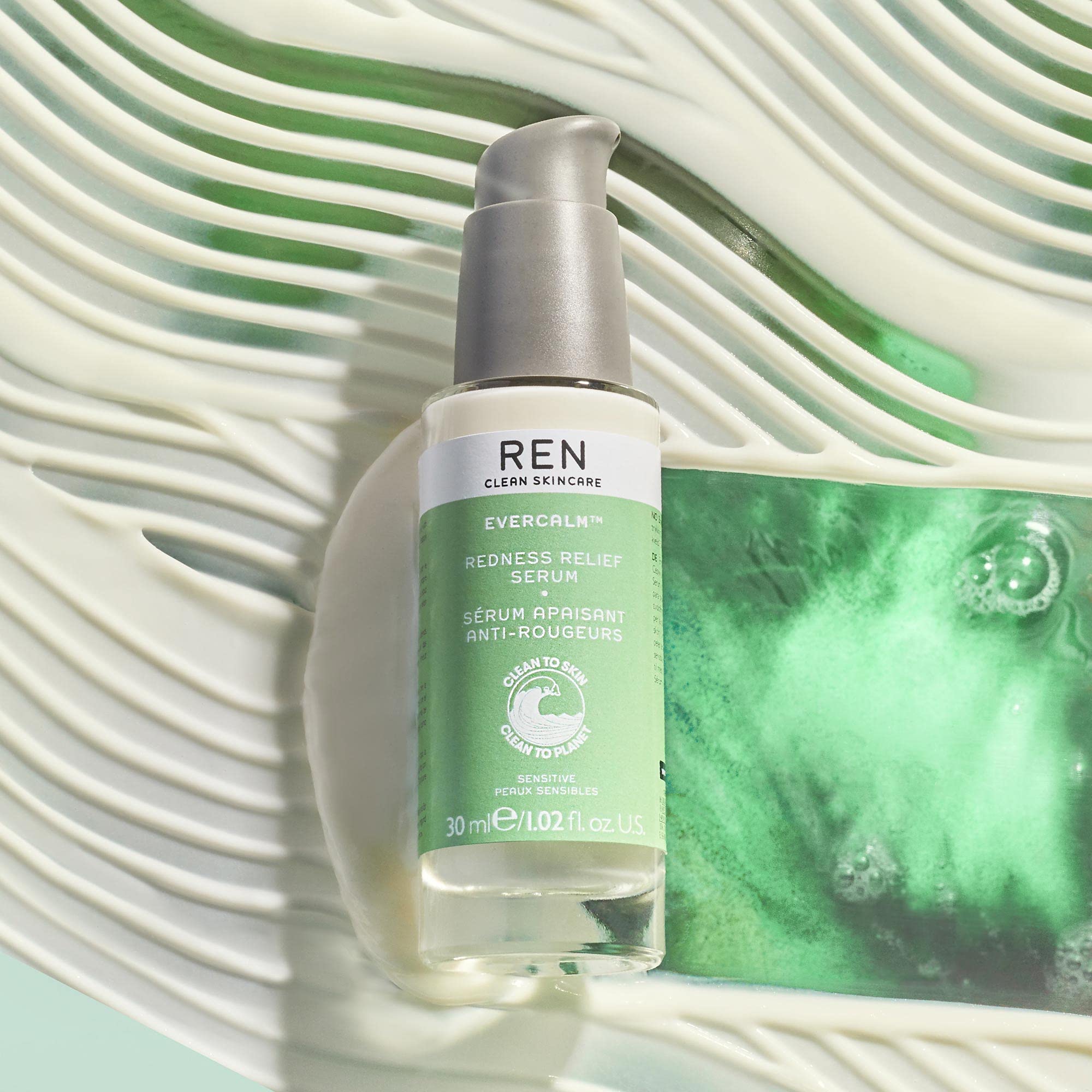 REN Clean Skincare Evercalm Redness Relief Serum 30 ml