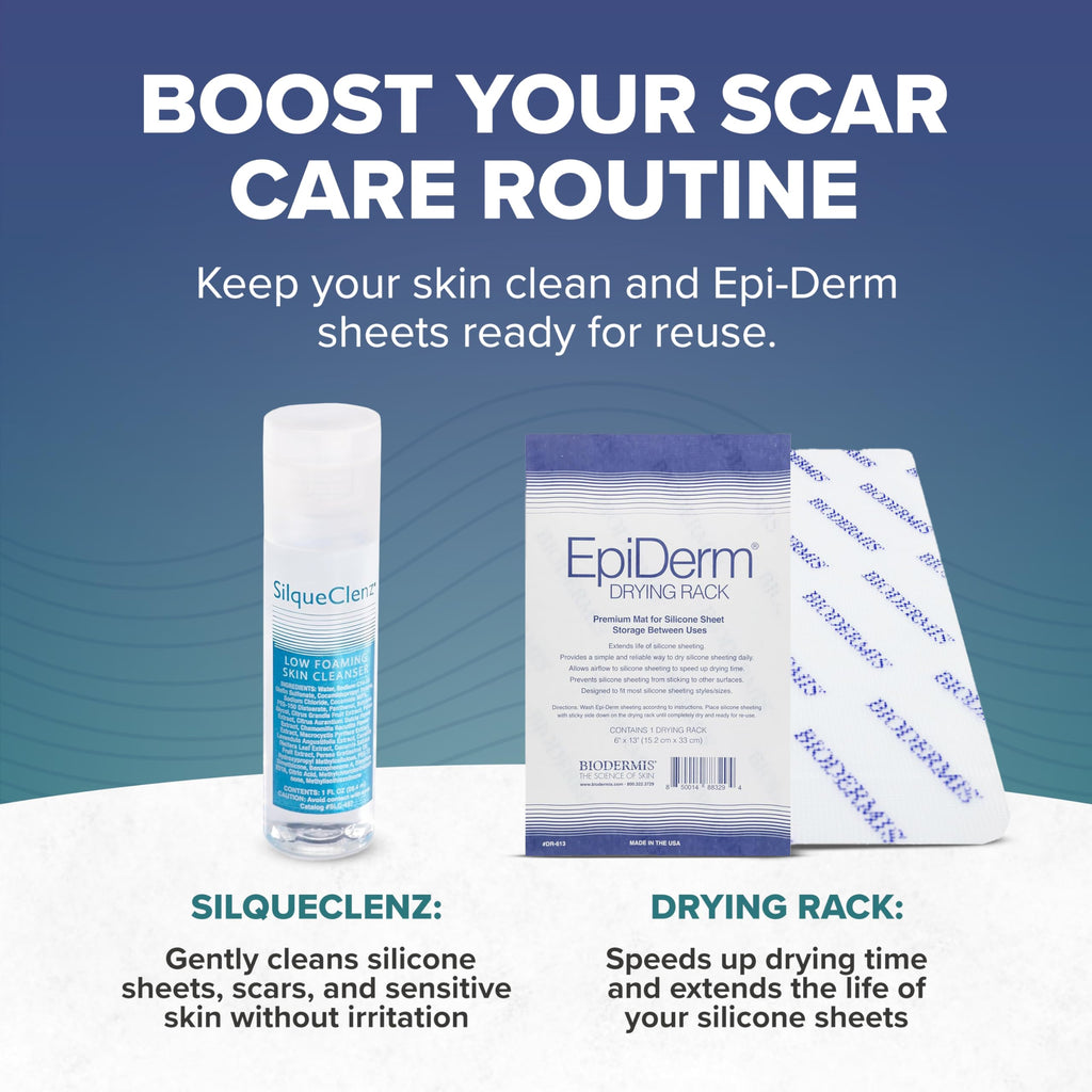 Epi-Derm Mastopexy Anchor Shape Silicone Scar Tape – Professional-Grade Silicone Scar Sheets for Breast Reduction, Breast Lift & Surgical Scar Care – Reusable, Washable Breast Scar Tape