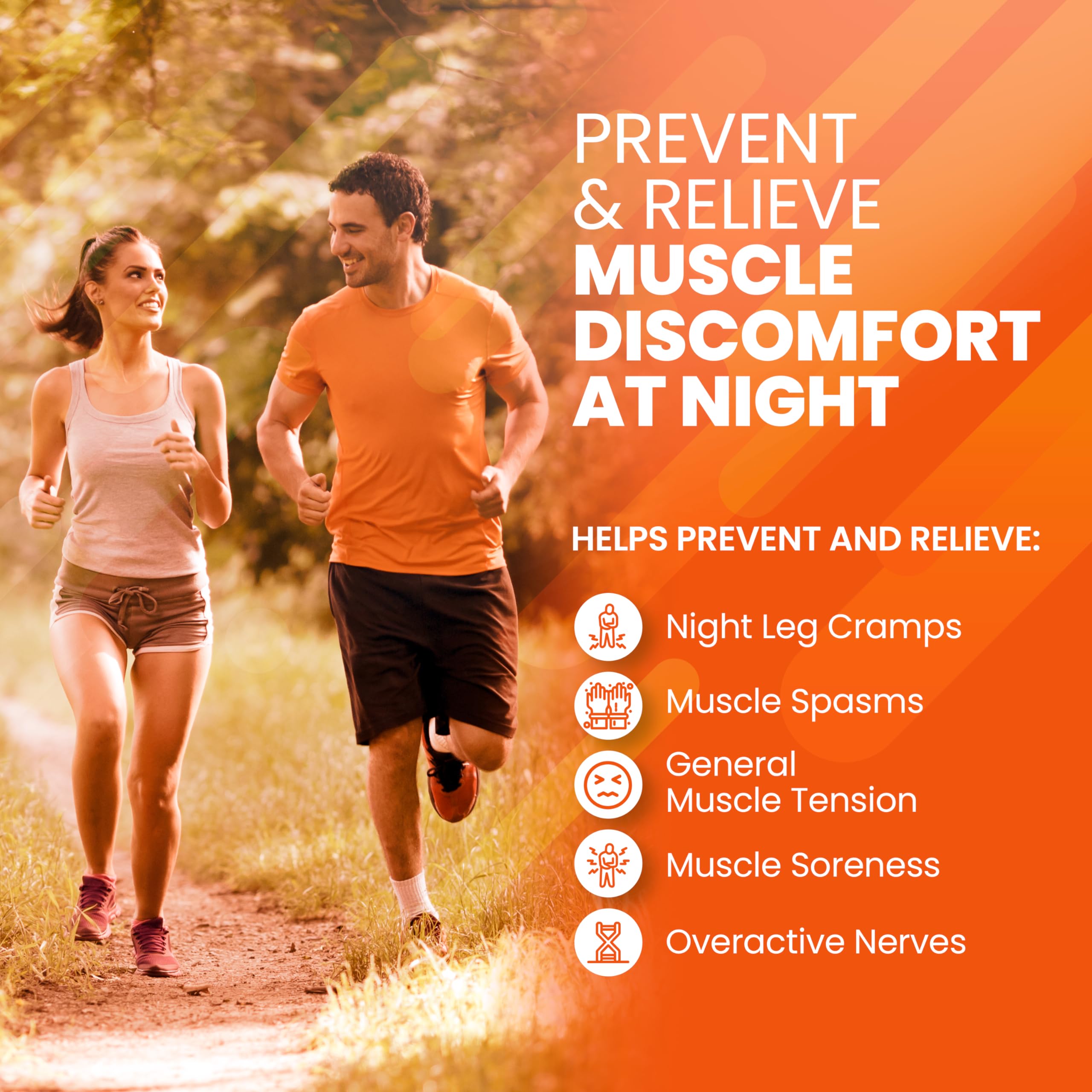 SaltWrap Mag R&R - Nighttime Muscle Cramps Support, Natural Sleep Support for Adults with Magnesium Glycinate for Muscle Spasm and Leg Cramps Relief, 90 Capsules