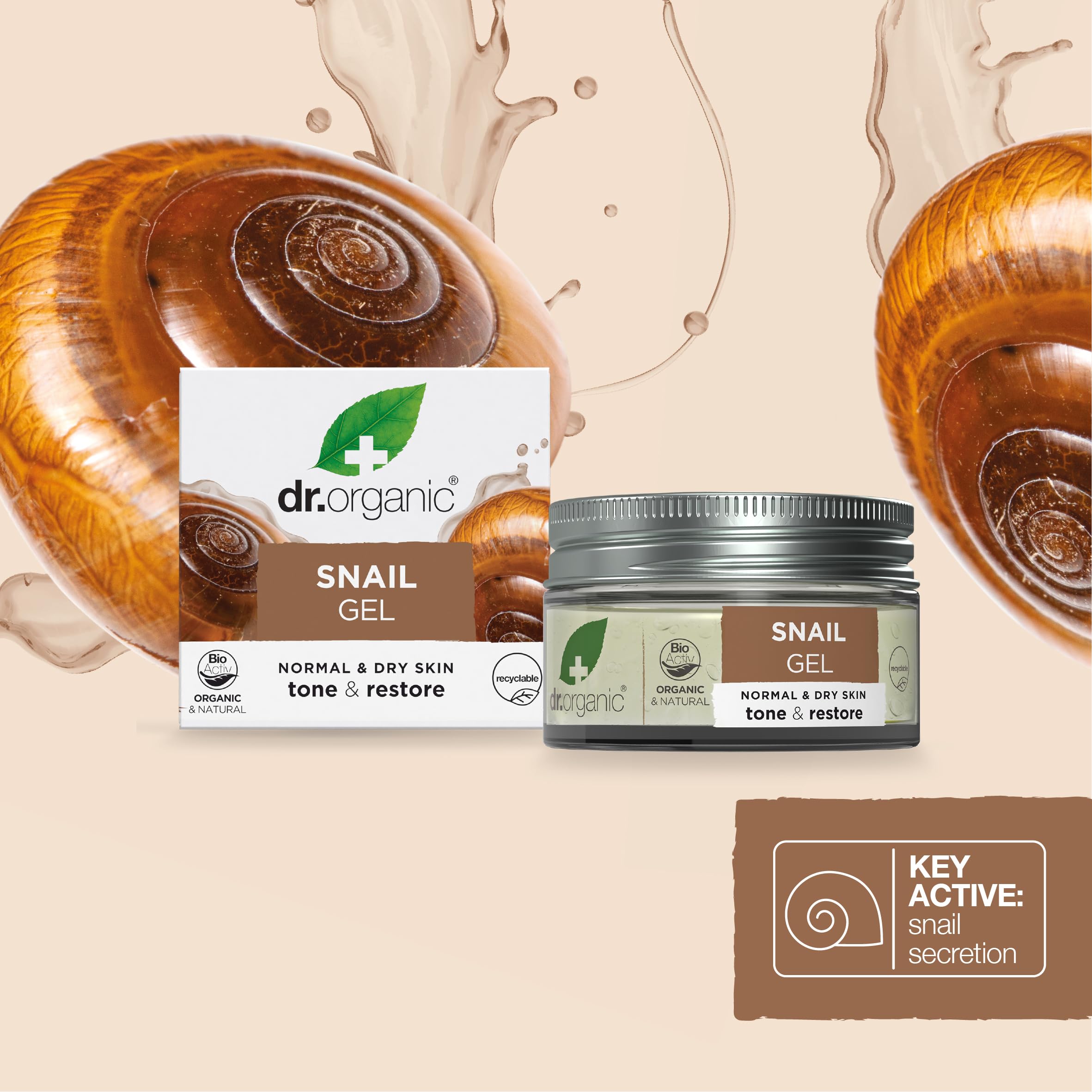 Organic Doctor Organic Snail Gel, 1.7 fl.oz.