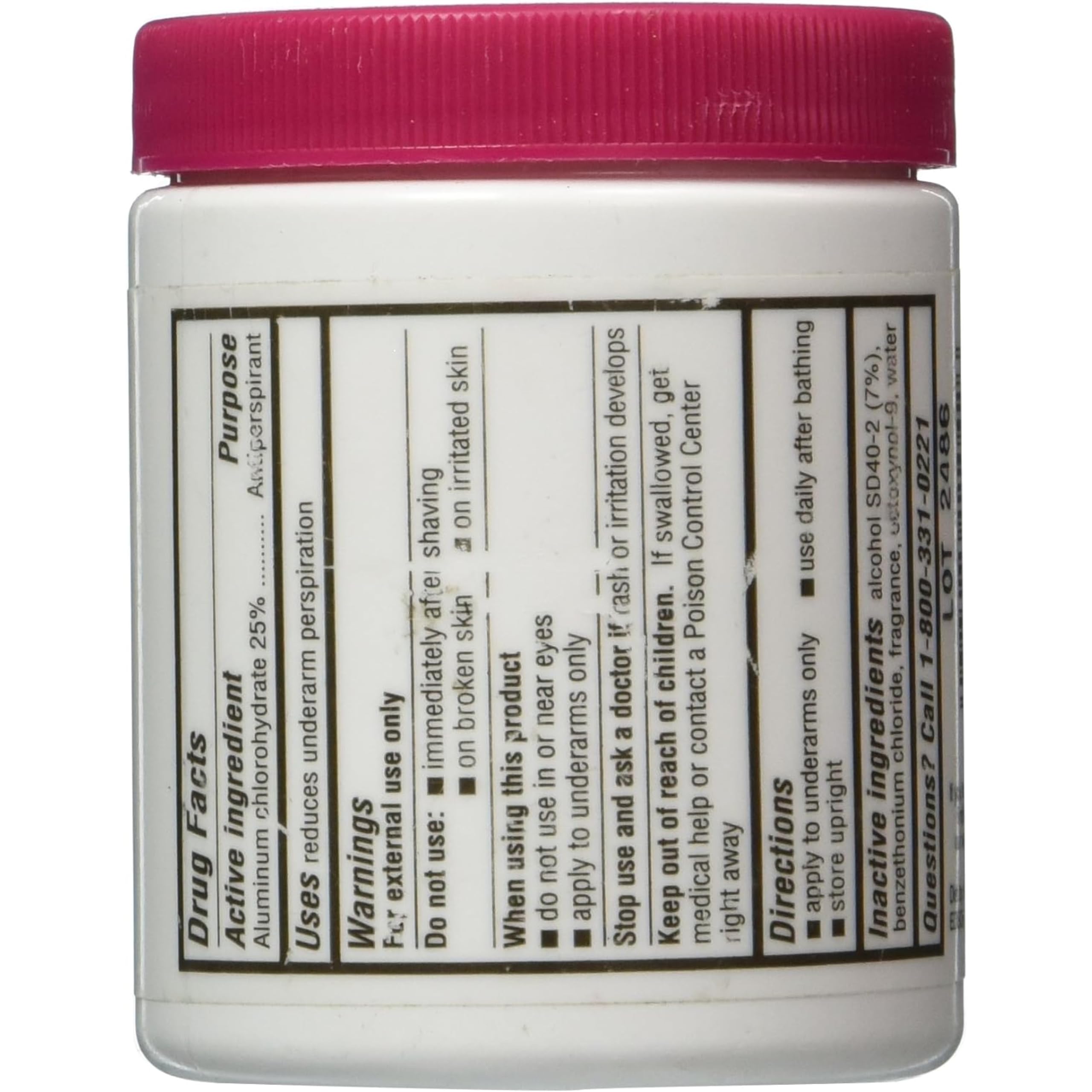 5-Day Anti-Perspirant Deodorant Pads Regular Scent, 75-Count, 5-Pack