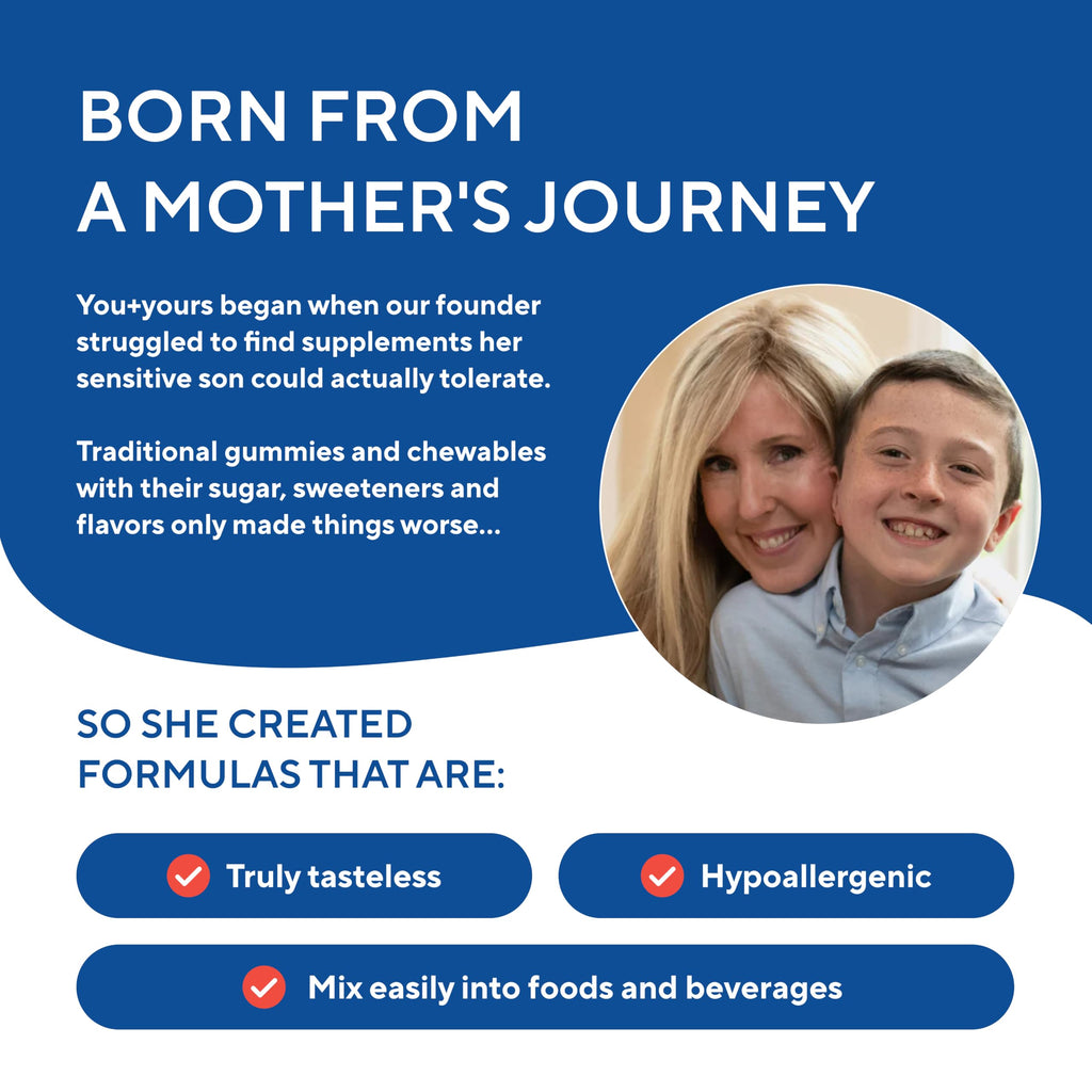 Tasteless Iron for Kids + Toddlers- 4-Month Supply | Just One Ingredient