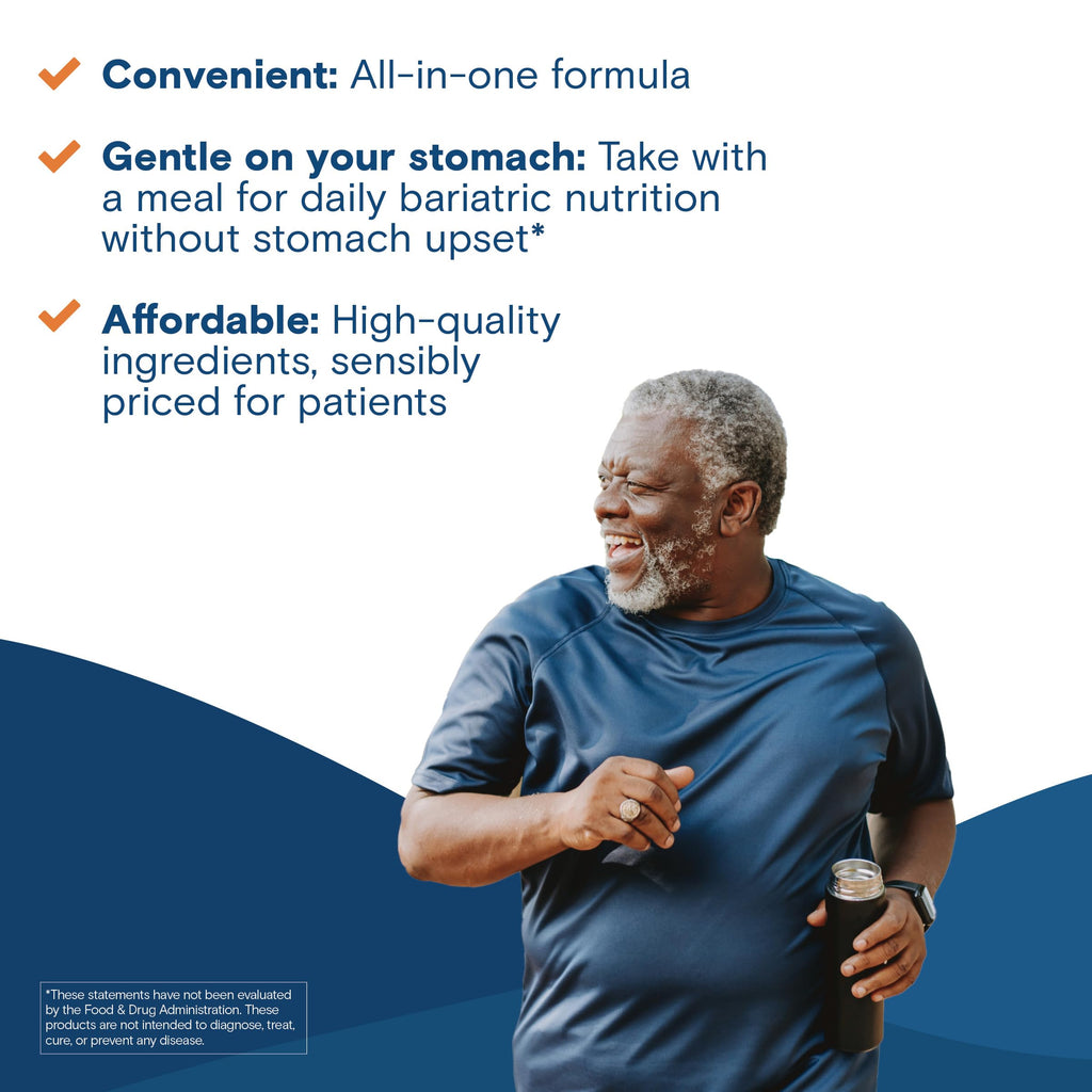 Bariatric Fusion Orange Cream Flavored Complete Chewable Bariatric Multivitamin with Iron for Bariatric Surgery Patients Including Gastric Bypass and Sleeve Gastrectomy - 120 Tablets
