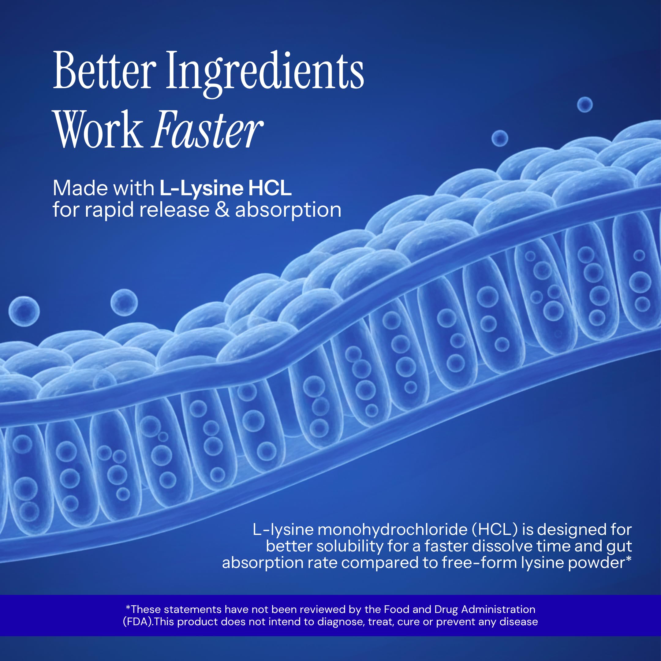 Herstat L-Lysine & Propolis | Advanced Lip Health & Immune Support | High Strength Formula with Quercetin, Vitamin C, Vitamin E & Zinc