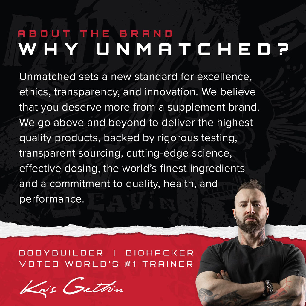 Unmatched CreGAAtine Optimized Creatine | Creatine Monohydrate + GAA (Guanidinoacetic Acid) | Muscle Build, Strength, Recovery | 60 Servings (Unflavored)