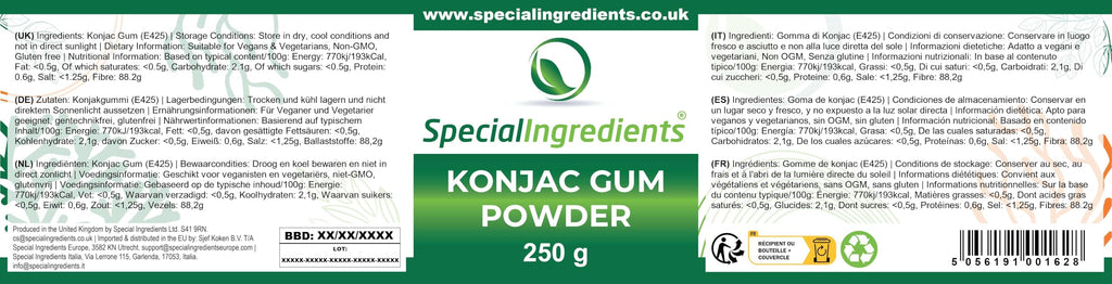 Konjac Powder by Special Ingredients Ltd.