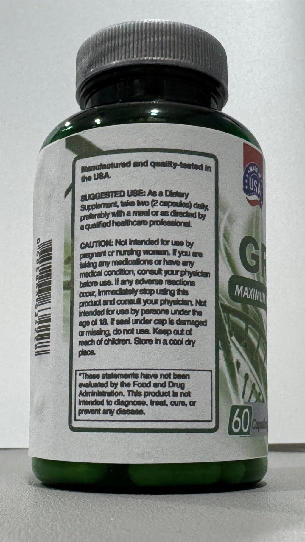 QUALITY ONE GRAVIOLA MAX - Pure Graviola Extract Supplement - Soursop (Annona muricata) -Immune System Booster & Antioxidants in Each Capsule of Pure Graviola (3 Units)