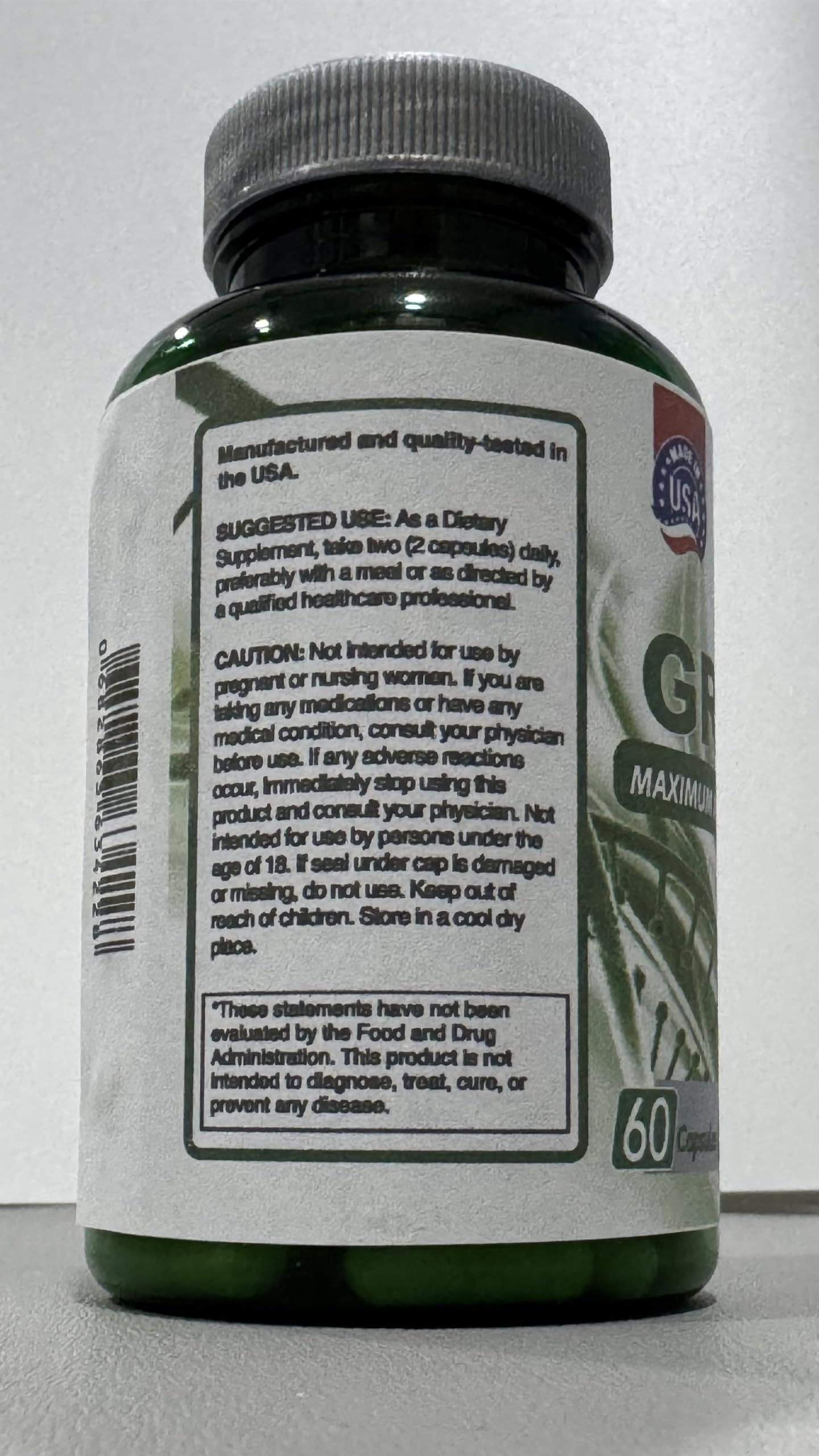 QUALITY ONE GRAVIOLA MAX - Pure Graviola Extract Supplement - Soursop (Annona muricata) -Immune System Booster & Antioxidants in Each Capsule of Pure Graviola (3 Units)