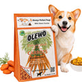 Olewo Original Carrots for Dogs – Fiber for Perfect Poop, Dehydrated Dog Food Toppers for Picky Eaters, Natural Skin & Coat Support, Multivitamin, Probiotics for Digestive & Gut Health, 2.2 lbs