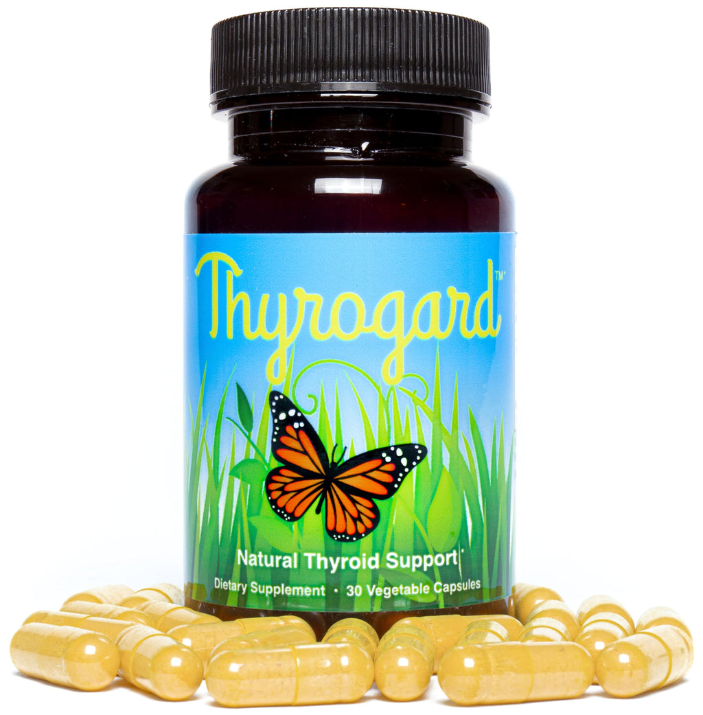 Thyrogard Natural Thyroid Support Supplement, Vegan, Gluten-Free