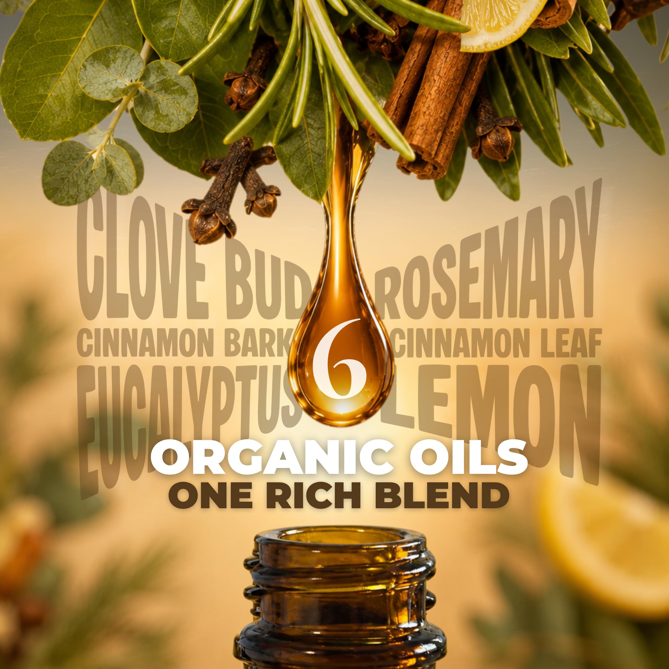 THIEVA Burglar’s Blend Essential Oil 4 oz – USDA Organic Pure Oil Blend for DIY Household Cleaning Seasonal Home Wellness and Diffuser Aromatherapy