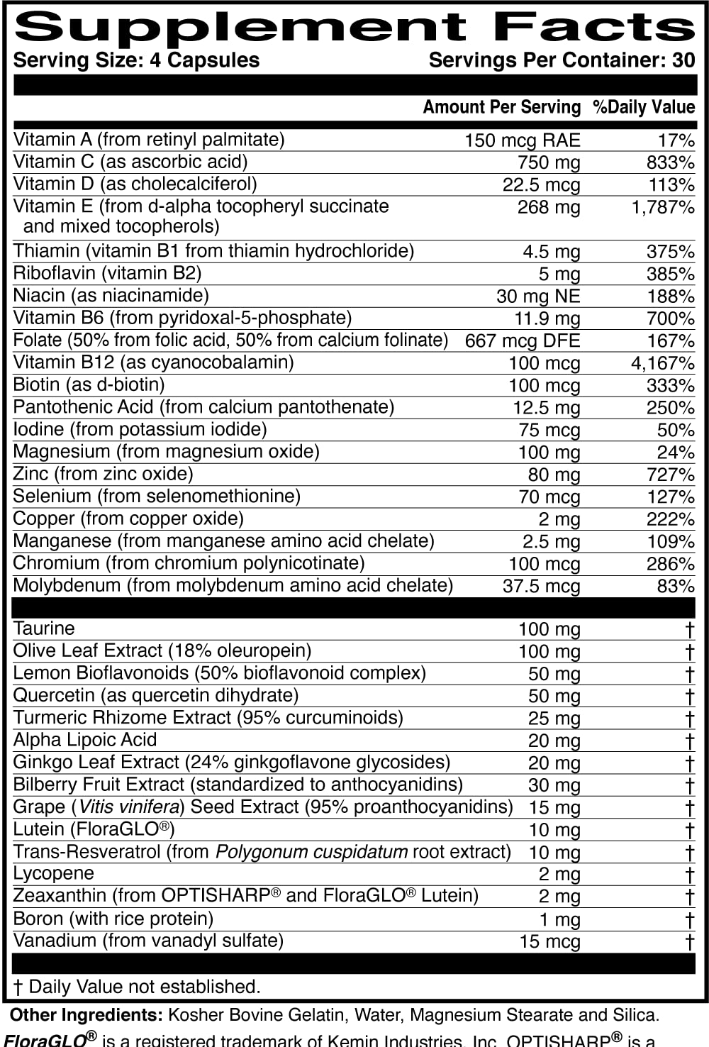 ScienceBased Health MacularProtect Complete AREDS 2 + Multivitamin, 120 Ct