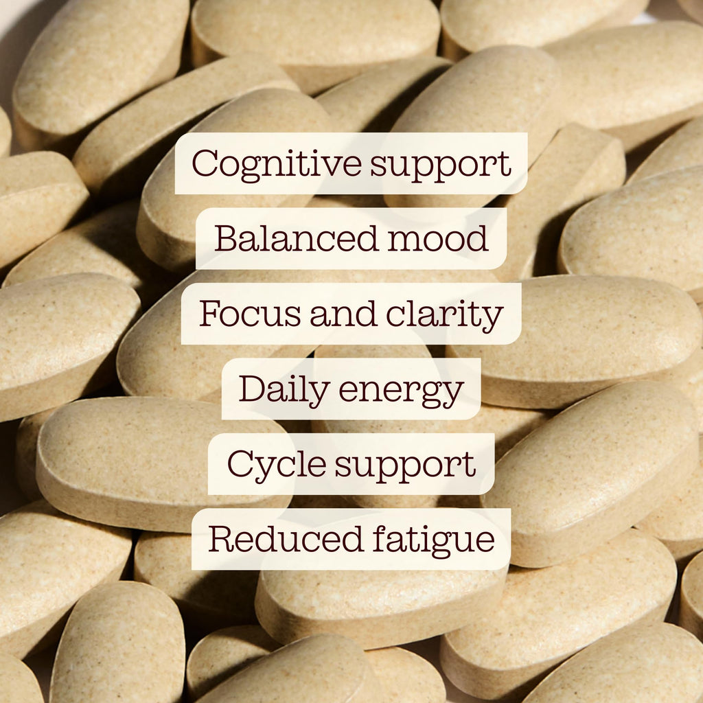 Ashwagandha KSM 66 + Lions Mane Complex | 3000mg Ashwagandha High Strength + 5000mg Lions Mane Tablets | Added Zinc + Vitamin B6 | Vegan UK Made | Free Soul