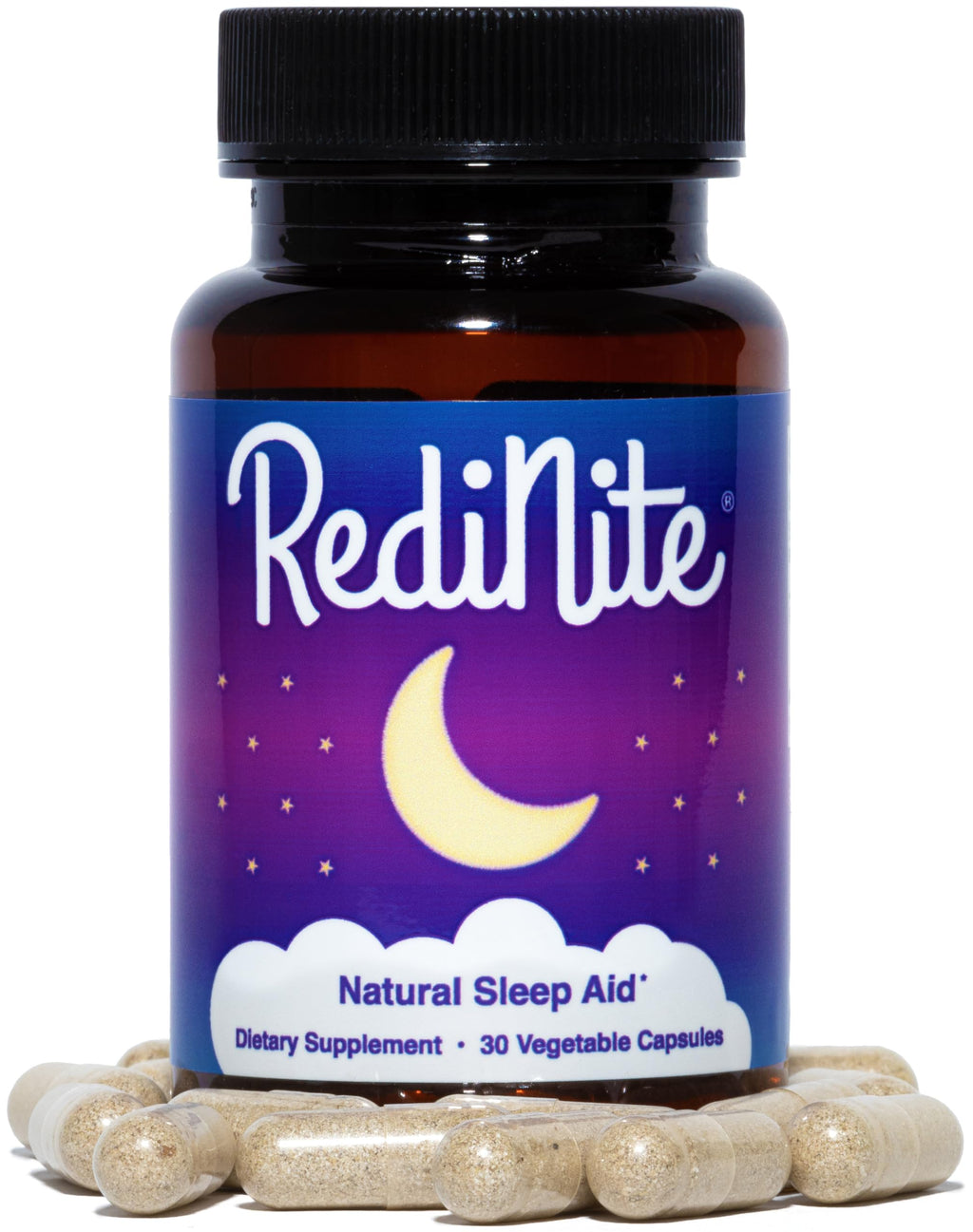 RediNite Natural Sleep Aid Supplement for Calm, Restful Nights, Vegan